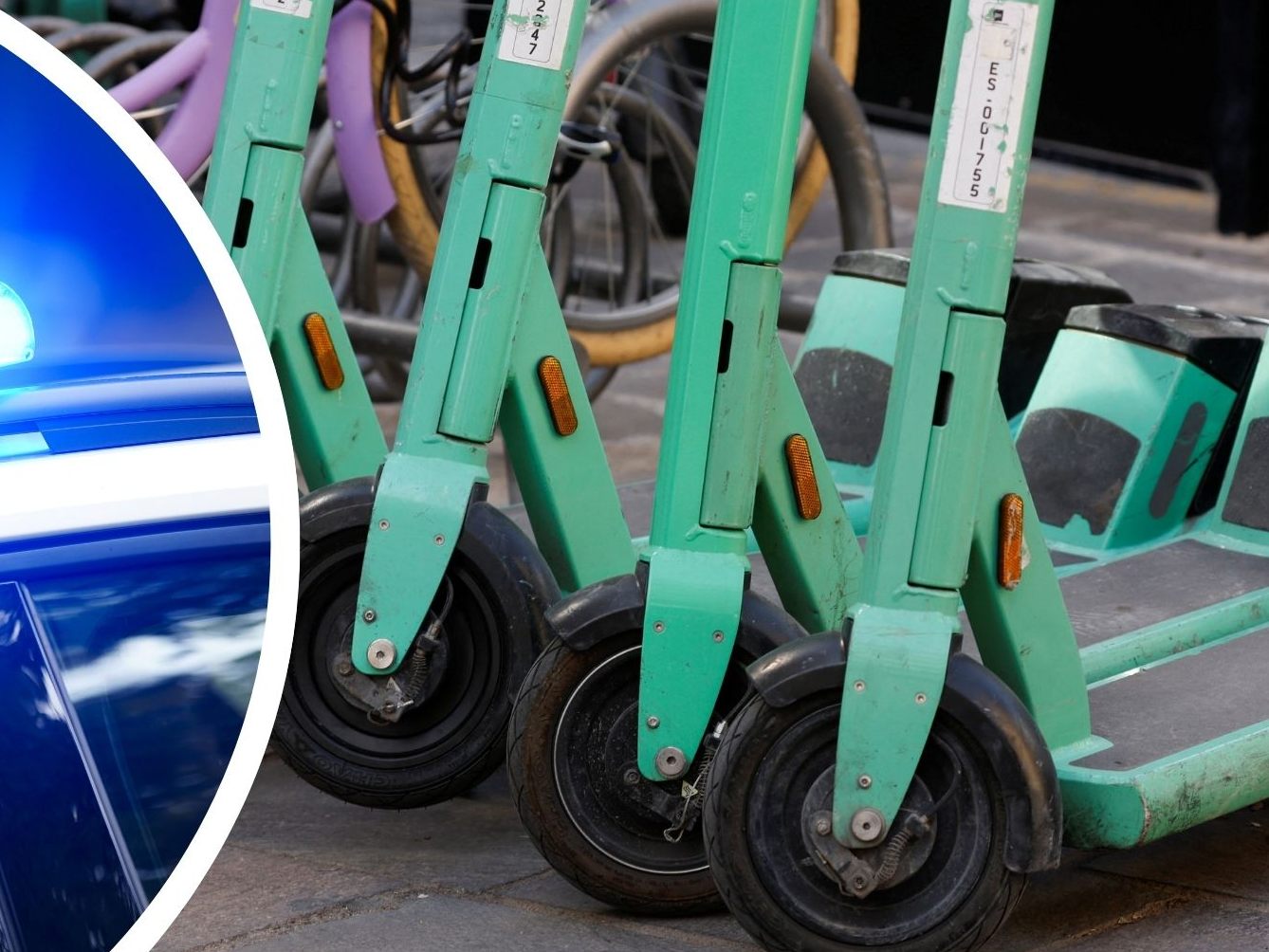 E-Scooter können bis zu ünber 60 Kmh