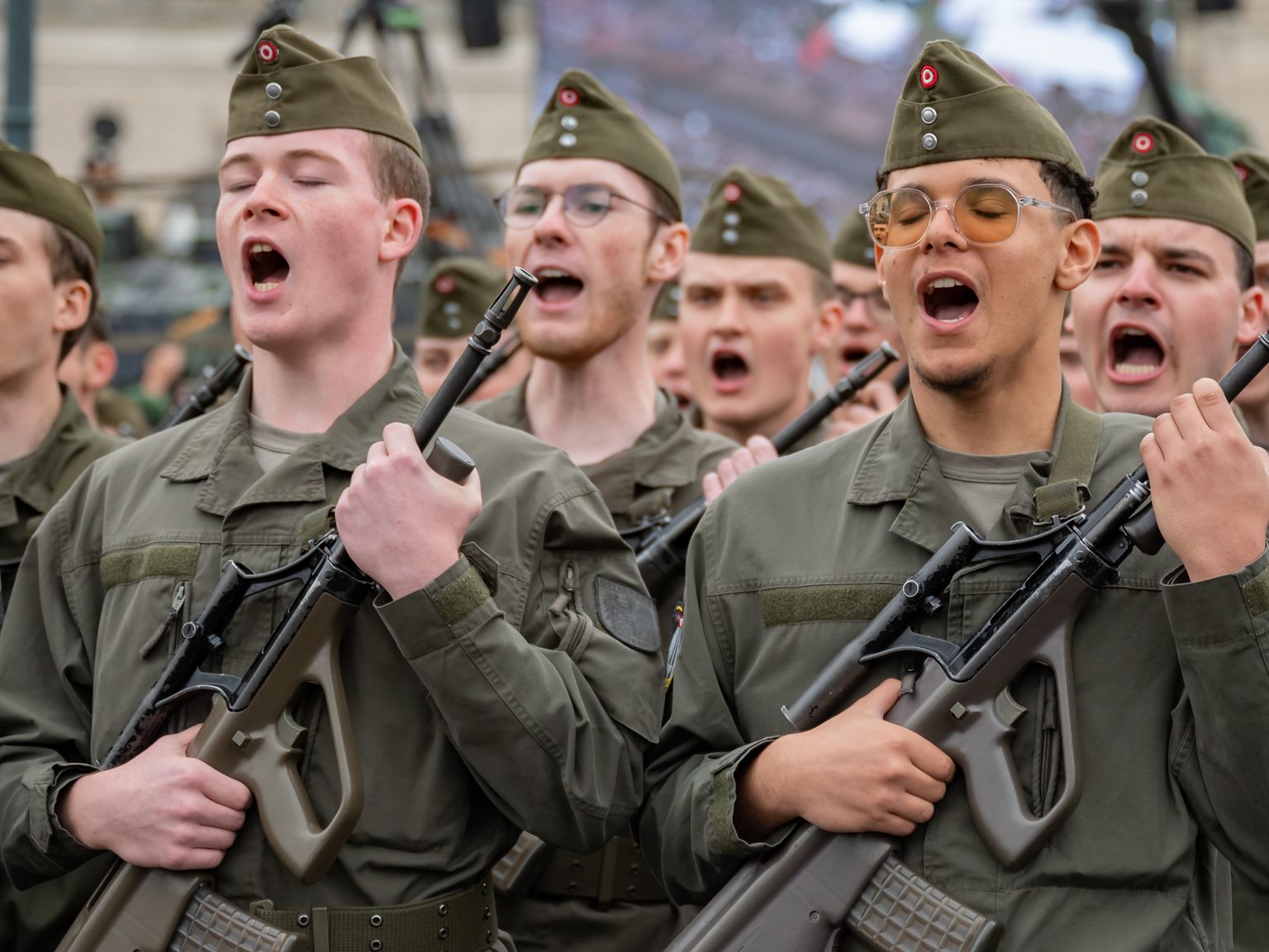 26.10.2024 Nationalfeiertag 2024 Angelobung von RekrutInnen