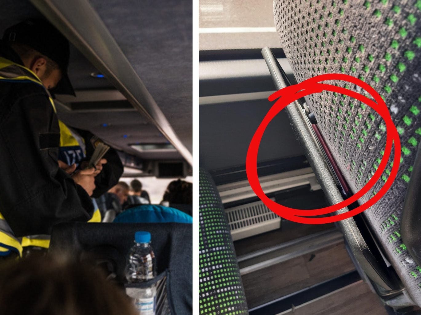 Der Fernbusreisende hatte sich für mehrere tausend Euro unter anderem einen fremden albanischen Reisepass besorgt, um unerlaubt über die Grenze zu gelangen.