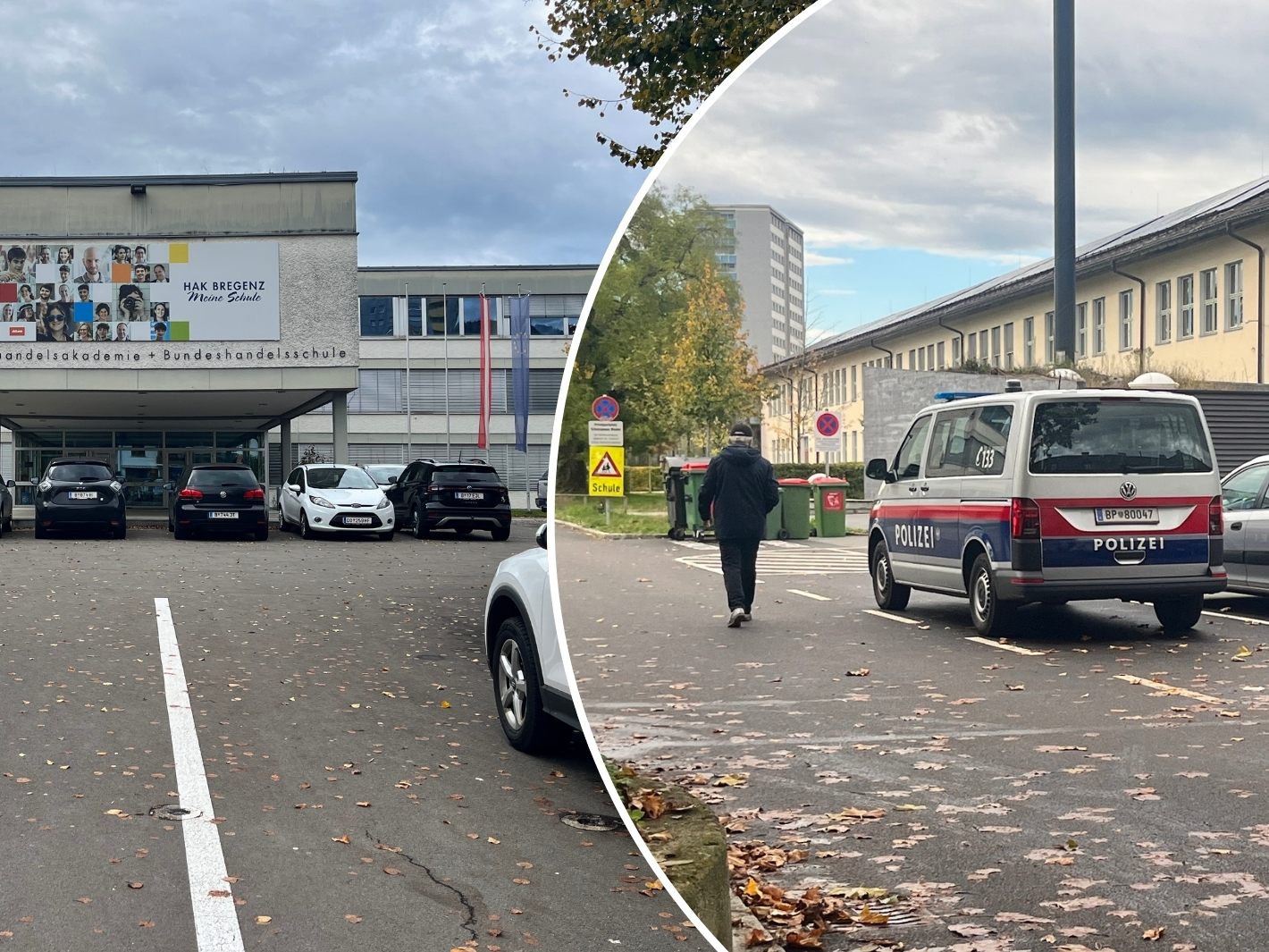 Am Montag kam es in Bregenz zu einem Großeinsatz der Polizei.