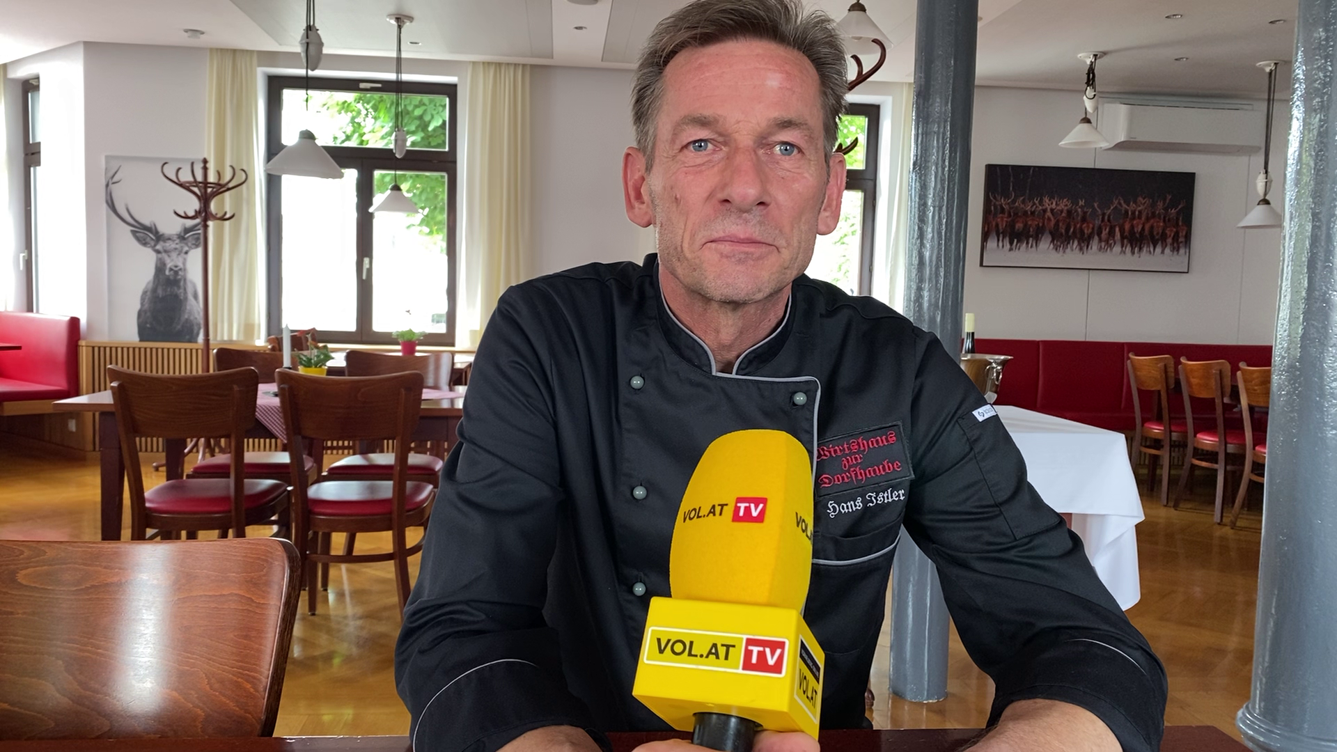 Hans Istler, Pächter des Gasthauses.