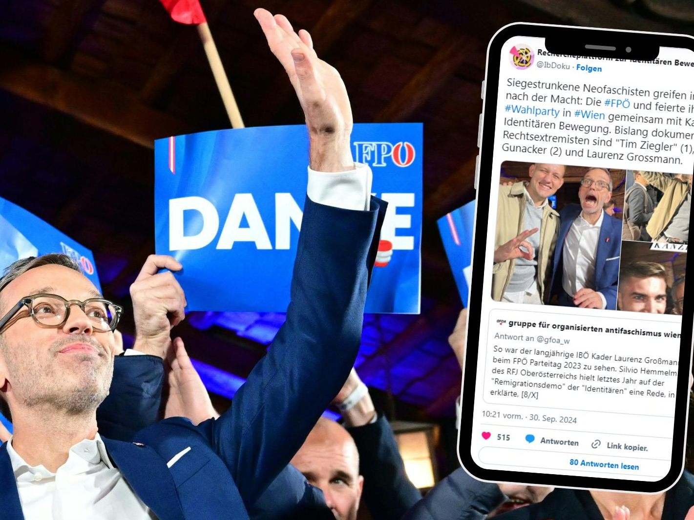 Kickl über Jörg Haider: "Ich glaube, er wäre stolz auf uns." Kickl über Jörg Haider: "Ich glaube, er wäre stolz auf uns."