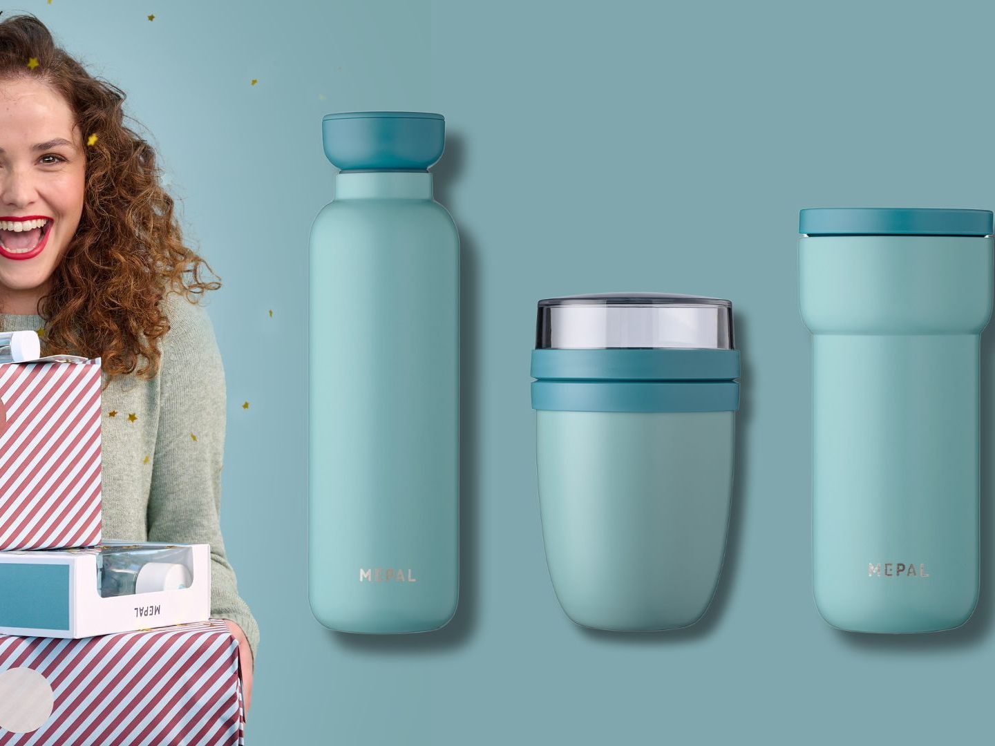 Mitmachen und mit etwas Glück eines von drei Thermo-Sets von Mepal gewinnen.