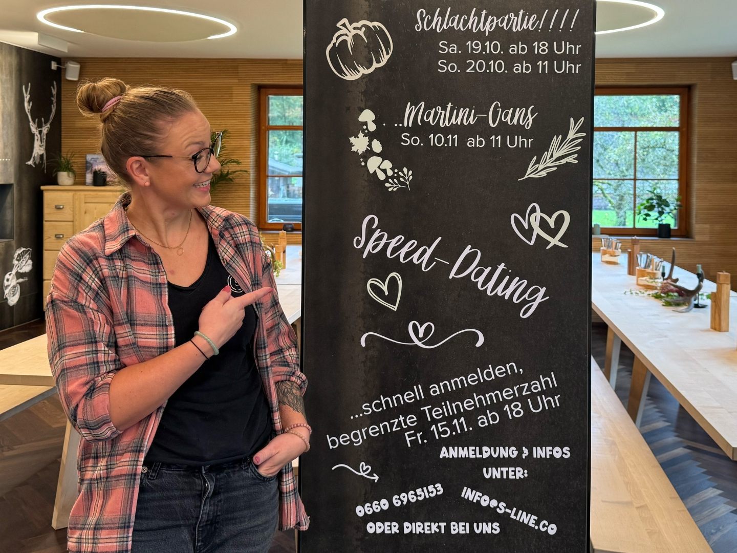 Im Ziegler Bersbuch findet im November das 1. Speed-Dating statt.
