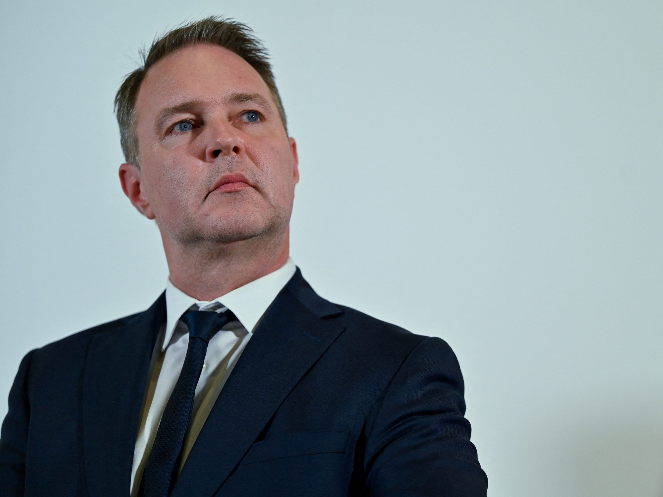 SPÖ-Chef Babler würde sich nicht über Blau-Rot freuen.