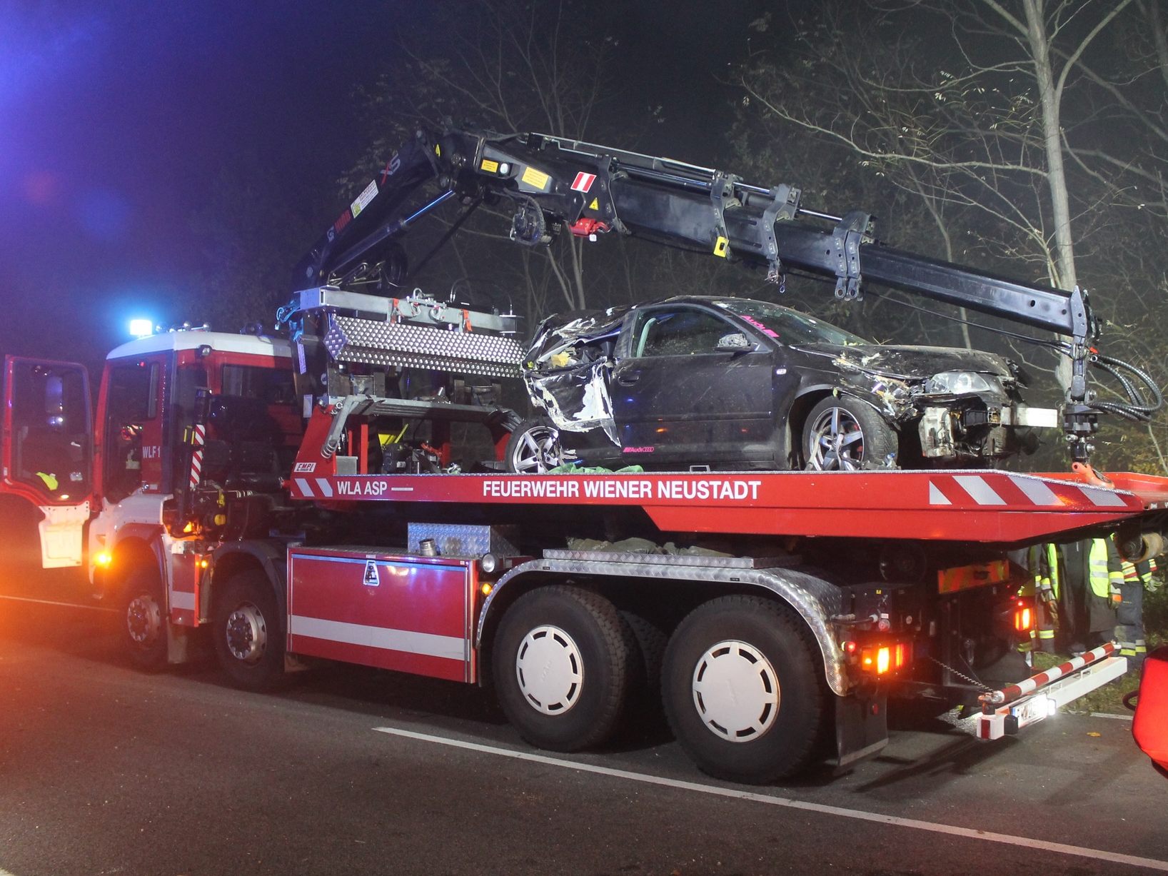 Der Crash forderte fünf Verletzte.