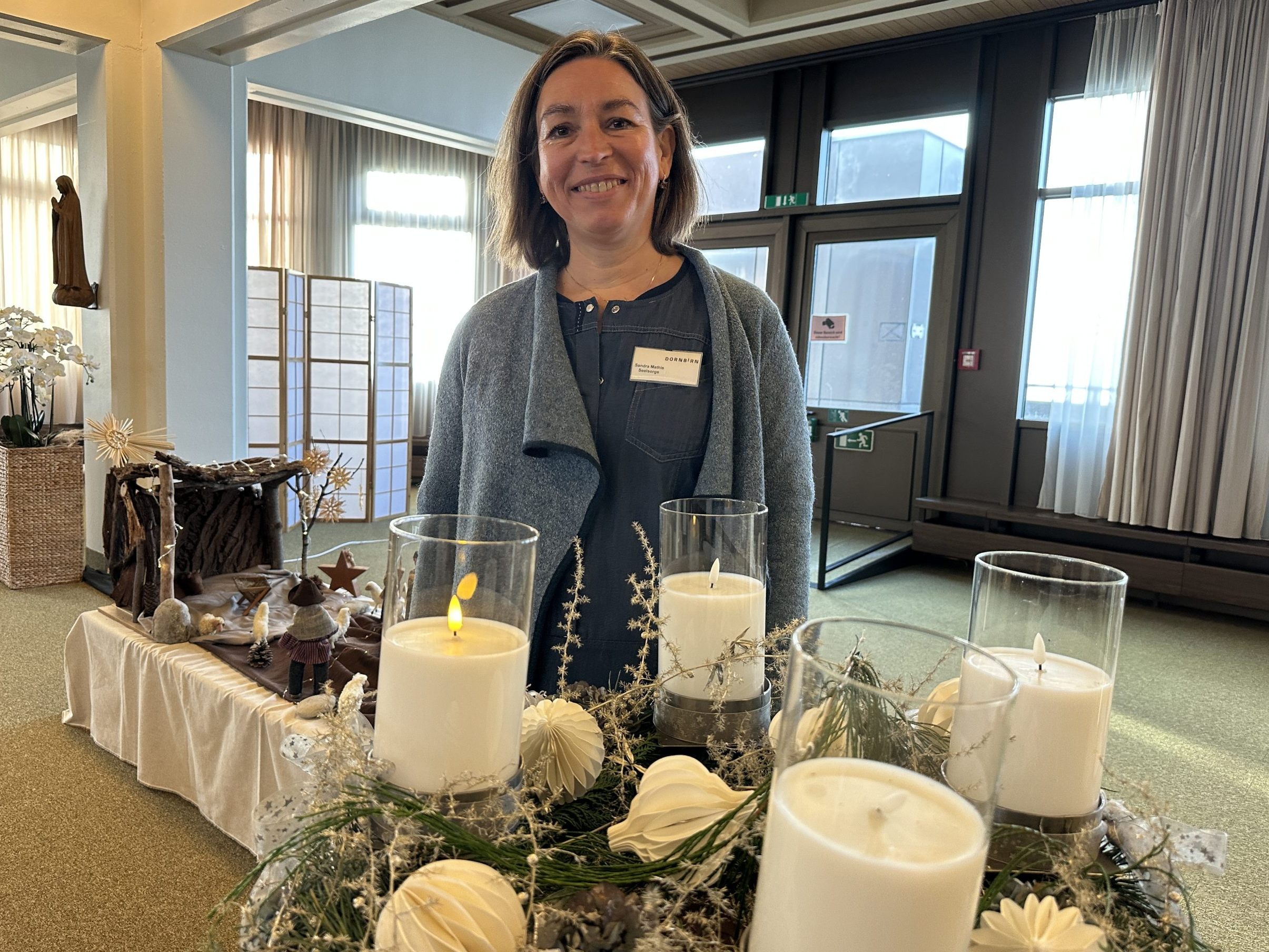 Sandra Mathis von der Krankenhausseelsorge teilt ihre Gedanken zum ersten Advent. Sandra Mathis von der Krankenhausseelsorge teilt ihre Gedanken zum ersten Advent.