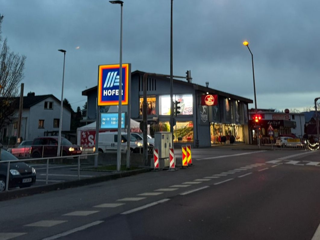Foto zeigt den Unfallort