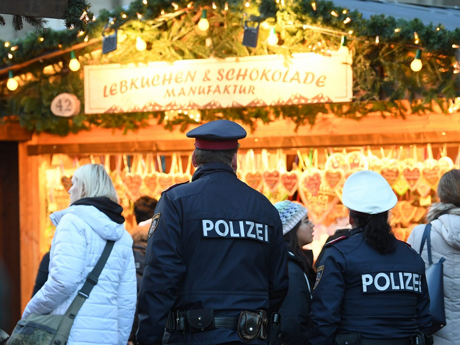 Die Polizeipräsenz wird im Advent verstärkt.