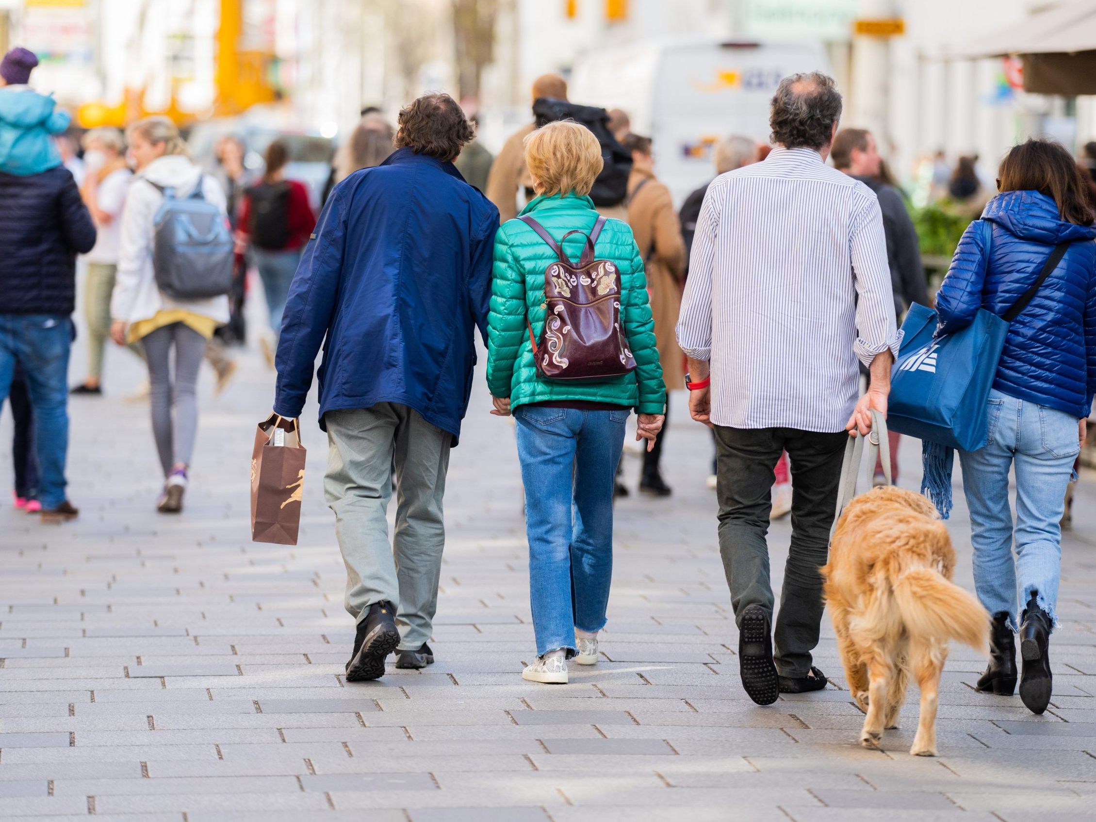 Die Wiener Mariahilfer Straße kämpft mit Umsatzrückgängen und Leerständen.