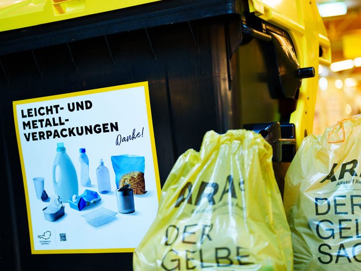 Österreichweit werden ab 2025 Metall- und Plastikverpackungen gemeinsam gesammelt.