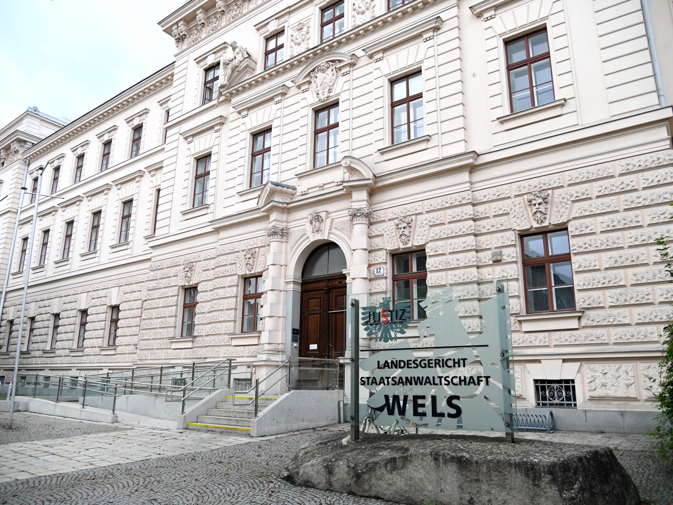 Das Landesgericht Wels in Oberösterreich.