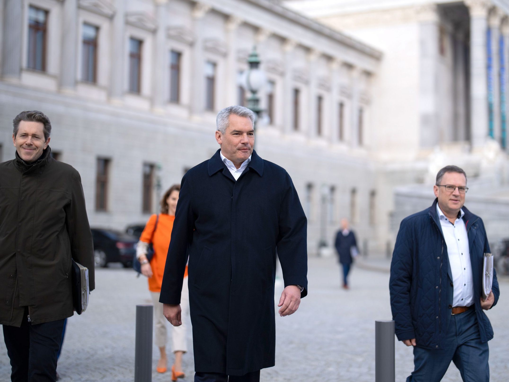 Am Mittwoch gab es Sondierungsverhandlungen zwischen ÖVP und SPÖ.