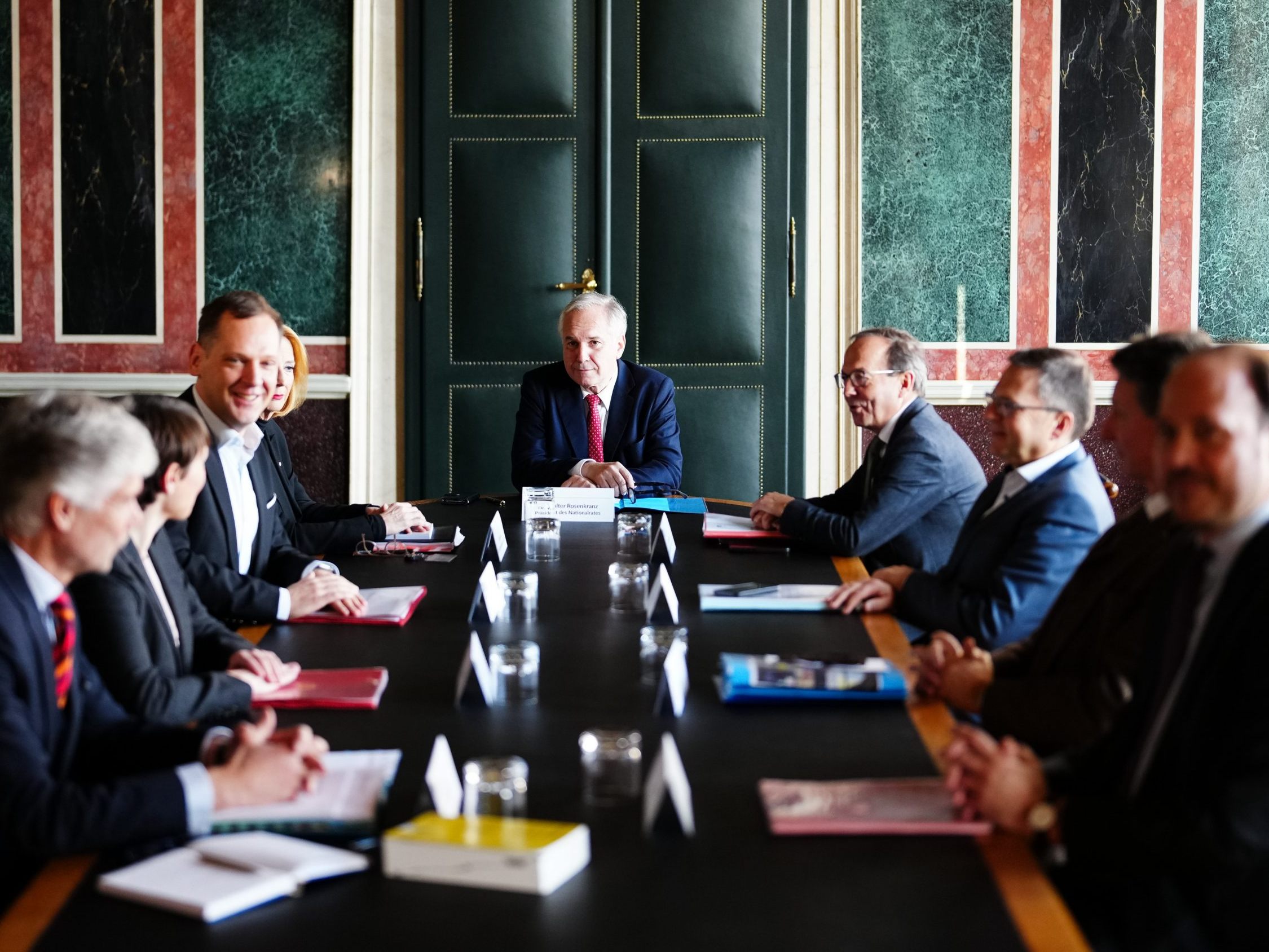 Die Präsidiale tagte zum Nationalfonds und zur Ukraine.
