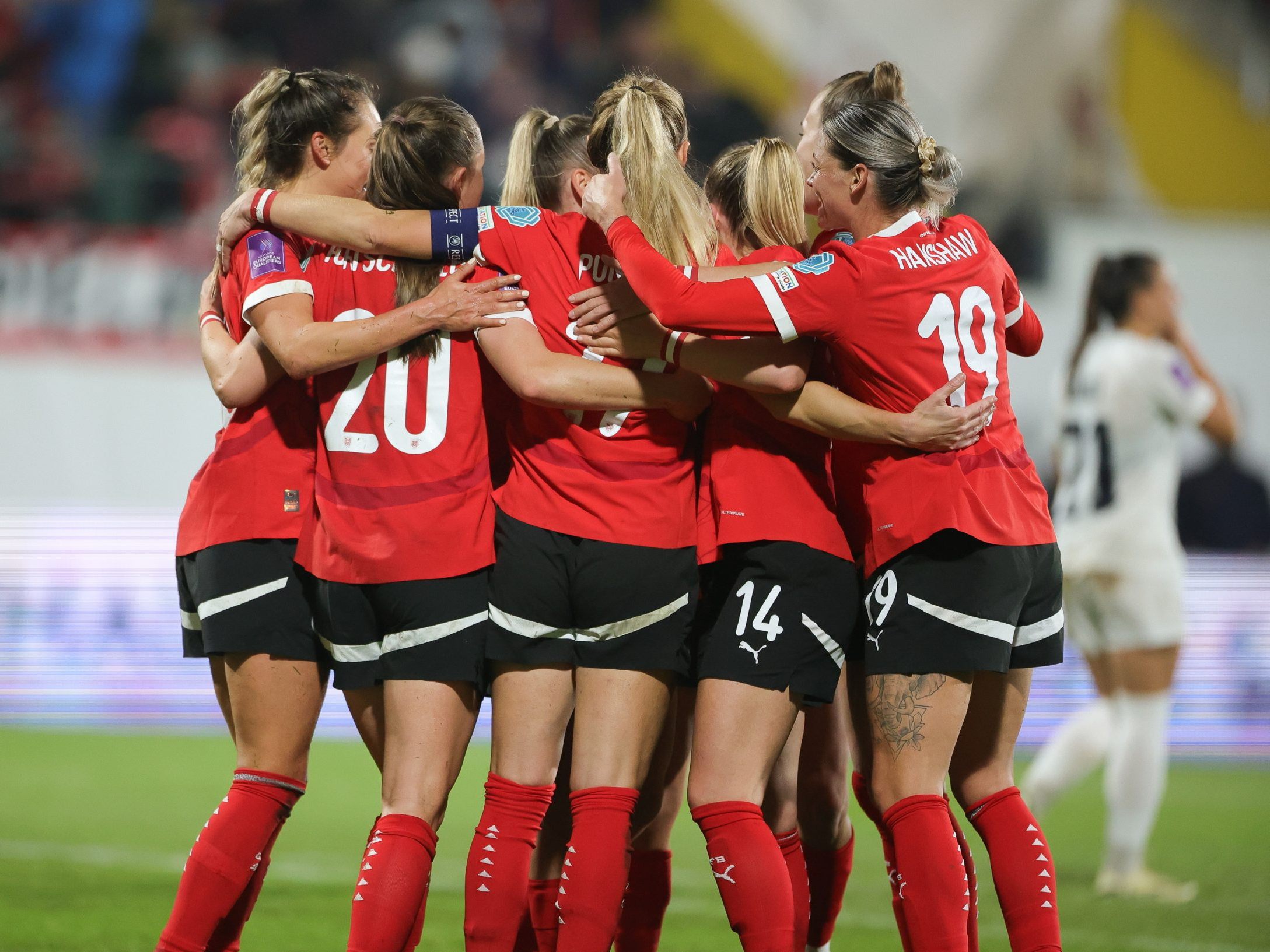 Die ÖFB-Frauen wollen auch gegen Polen jubeln.