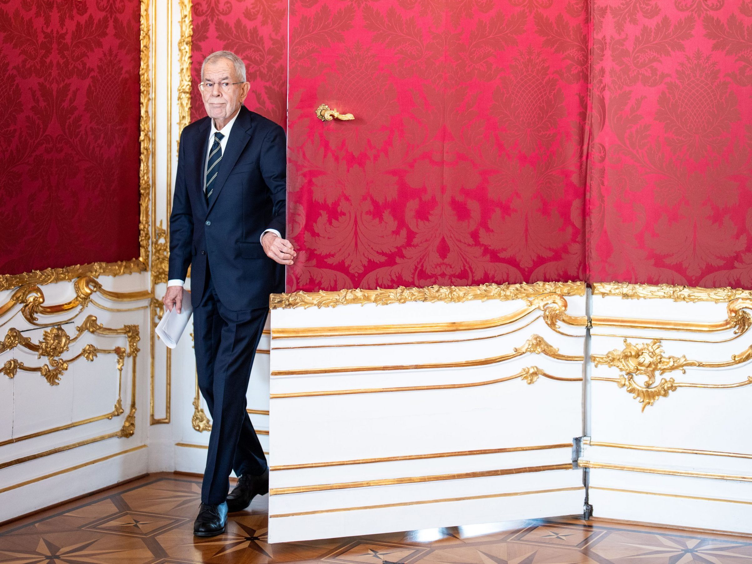 Die Vertretung von Van der Bellen (im Bild) ist momentan der Bundeskanzler.