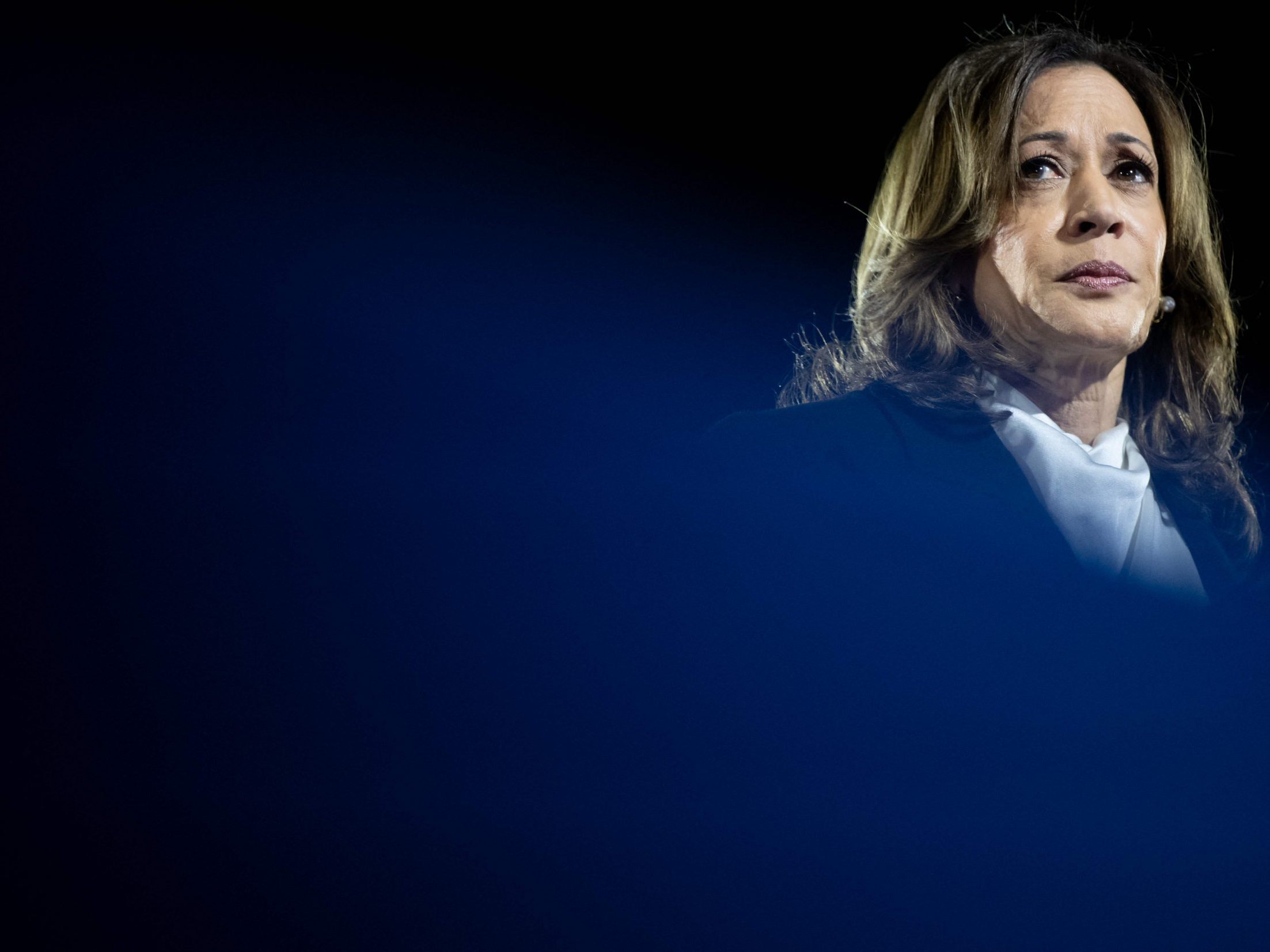 Da sah die Welt für sie noch anders aus: Harris im Vorfeld der US-Wahl.