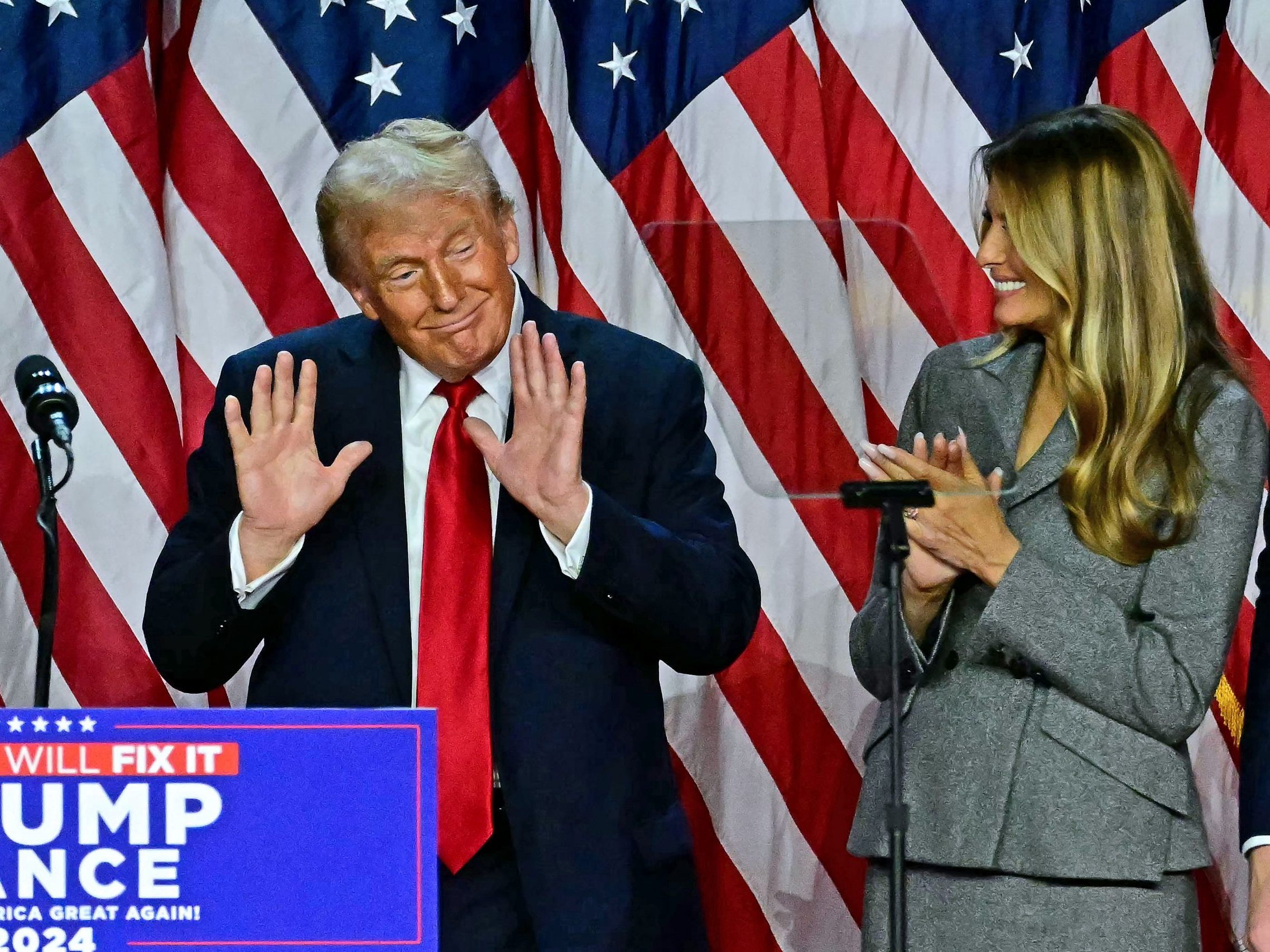 Trump hat die nötige Mehrheit an Wahlleuten erreicht.
