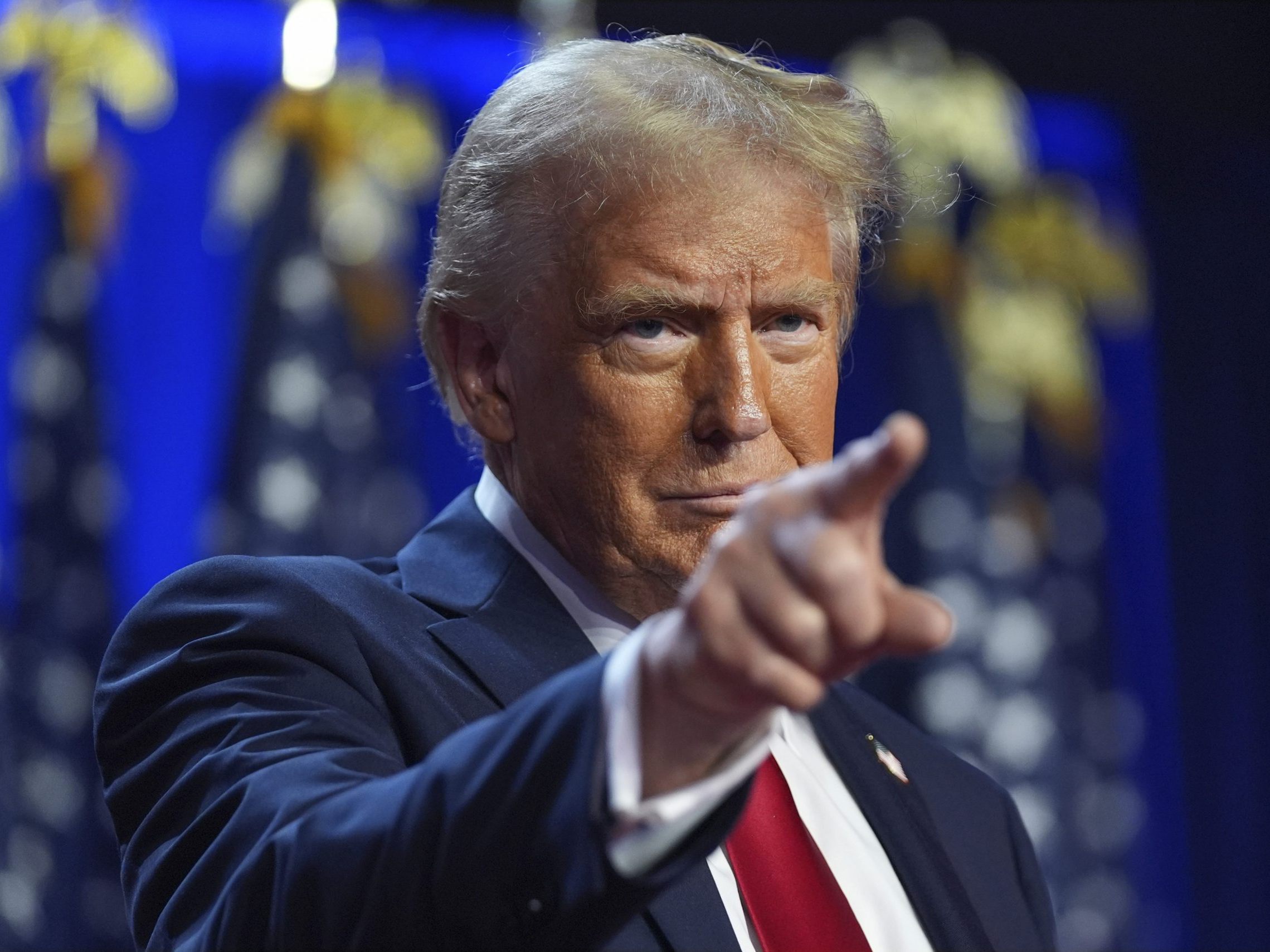 Donald Trump wurde erneut zum Präsidenten gewählt. Donald Trump wurde erneut zum Präsidenten gewählt.