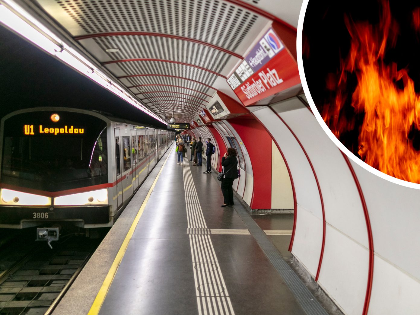 Tag und Nacht sind 300 Mitarbeiterinnen und Mitarbeiter laut Wiener Linien im Einsatz, um die schwer beschädigte Strecke zu reparieren.