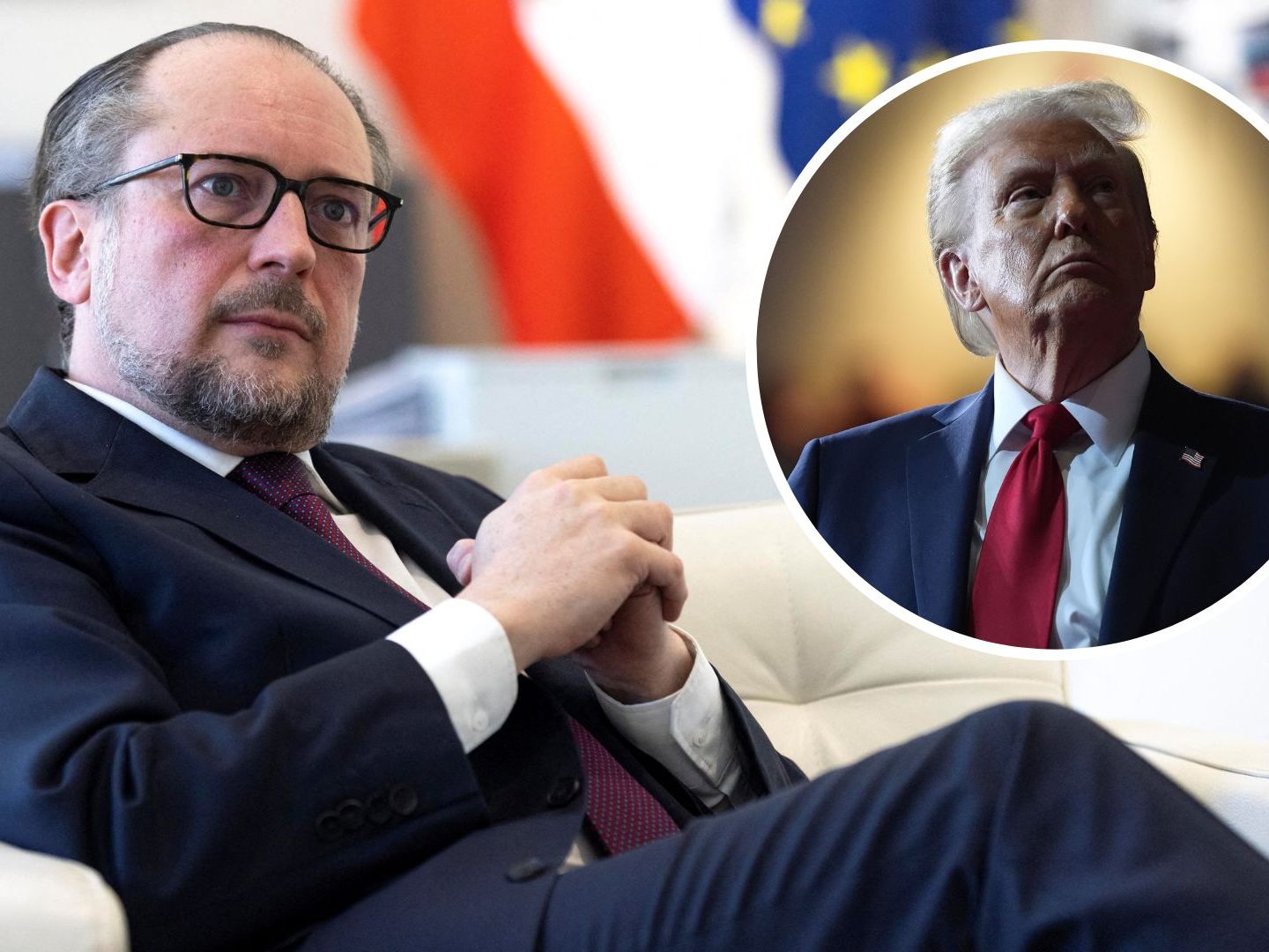 Außenminister Schallenberg schätzt die Folgen von Trumps Wahlsieg für Europa gering ein. Außenminister Schallenberg schätzt die Folgen von Trumps Wahlsieg für Europa gering ein.