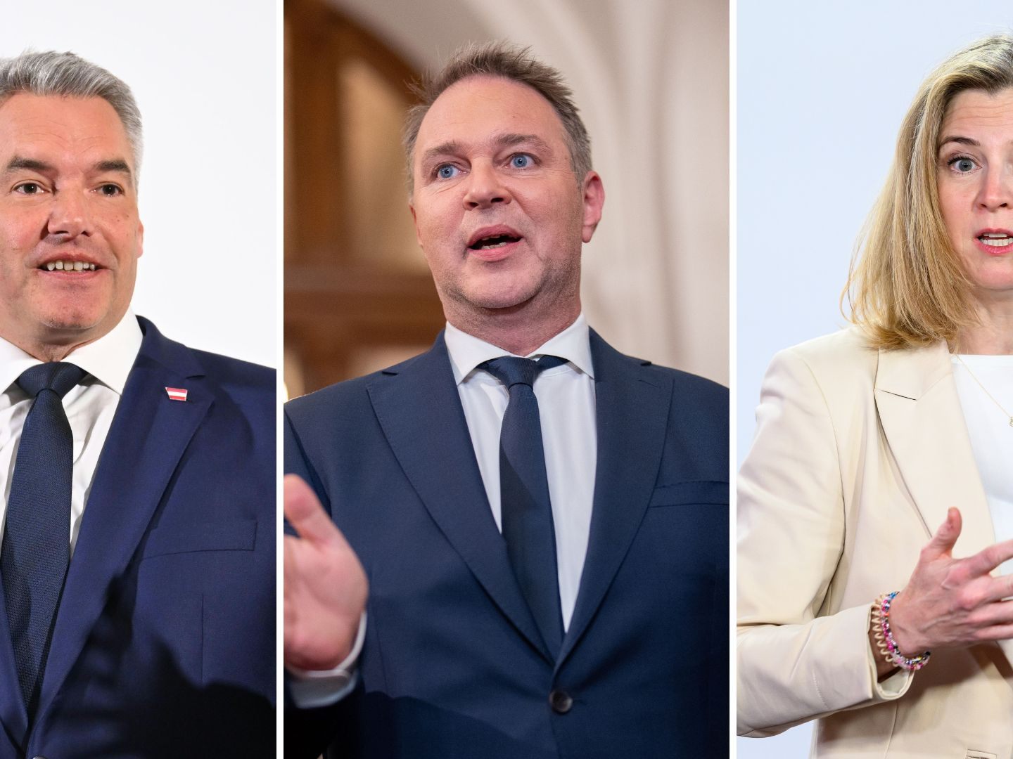 ÖVP, SPÖ und NEOS informieren möglicherweise darüber, dass sie in Koalitionsverhandlungen eintreten werden. Den Live-Stream zum Pressestatement gibt es ab 12 Uhr auf VIENNA.at.