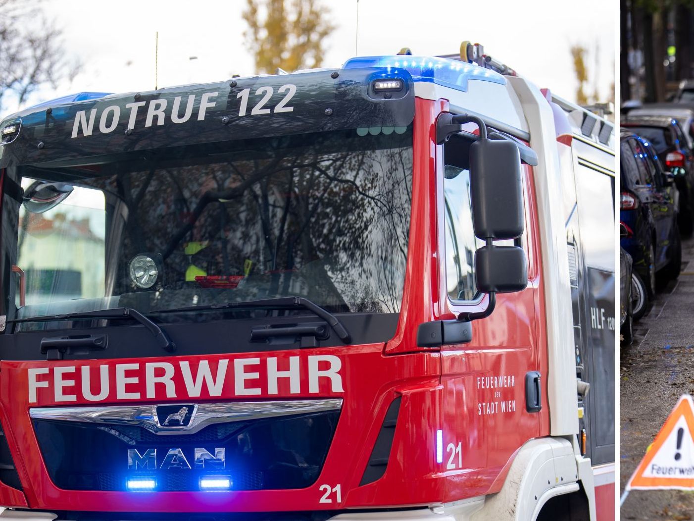 In Wien ist es nach einem Wasserrohrbruch zu einem Feuerwehreinsatz gekommen.