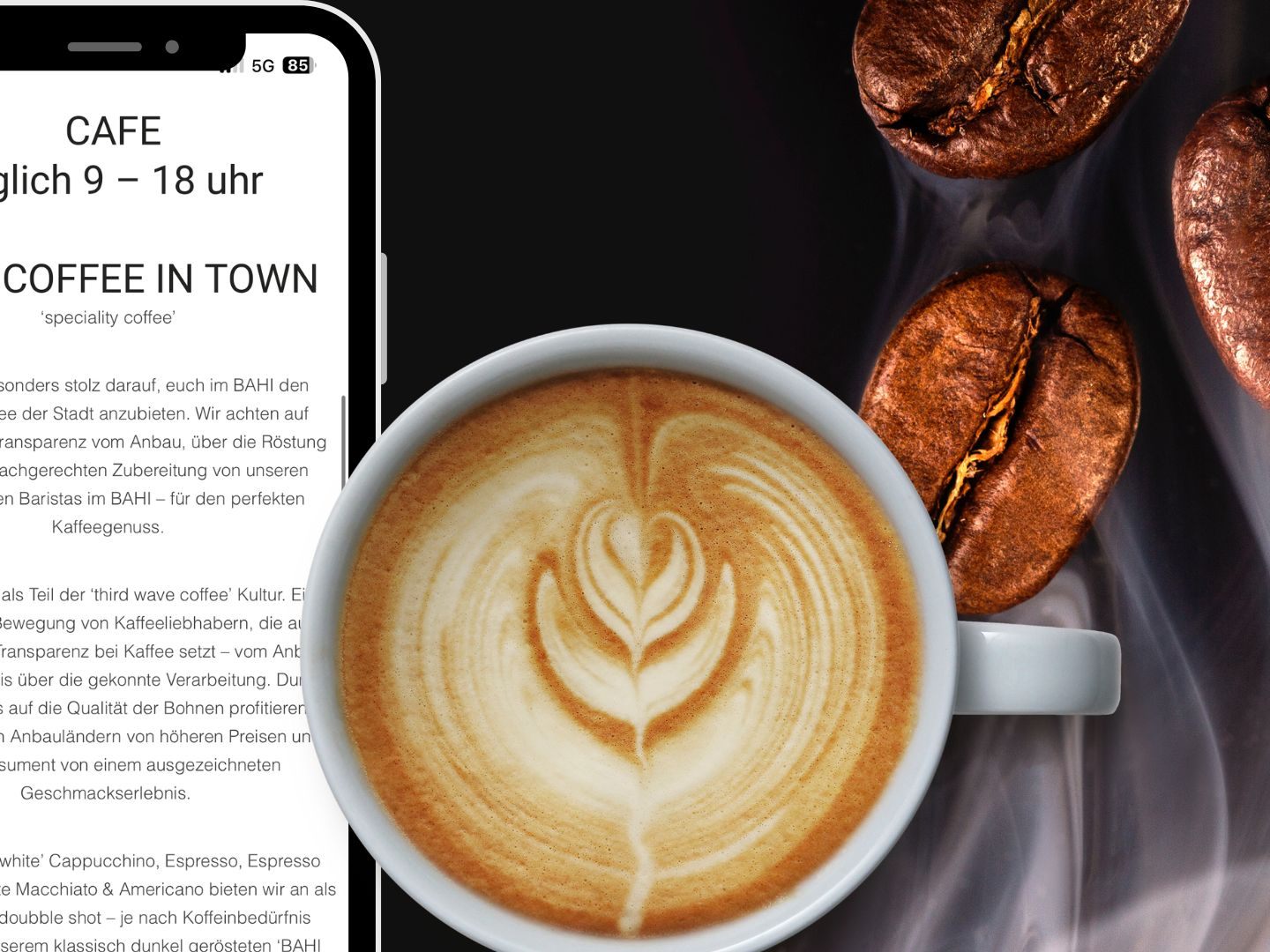 Das BAHI in Bregenz ist Teil der ‘third wave coffee’ Kultur.