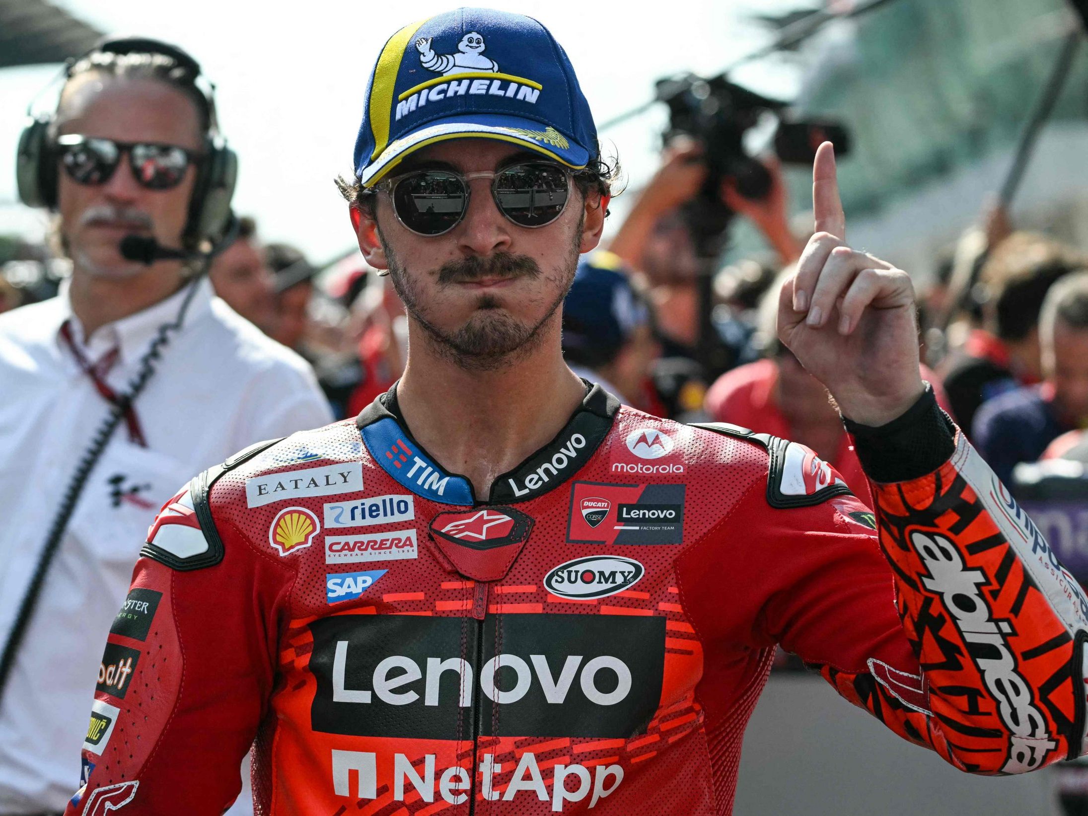 Bagnaia konnte die WM_Entscheidung auf das letzte Saison-Wochenende veratgen. Bagnaia konnte die WM_Entscheidung auf das letzte Saison-Wochenende veratgen.