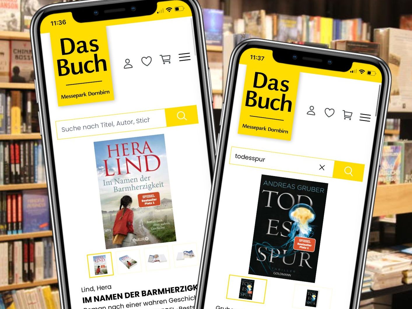 Das sind derzeit die absoluten Bestseller bei "Das Buch"!