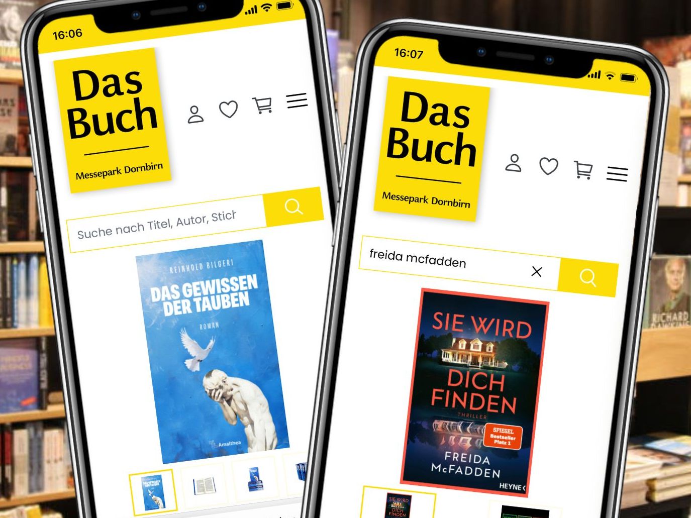 Das sind derzeit die absoluten Bestseller bei "Das Buch"!