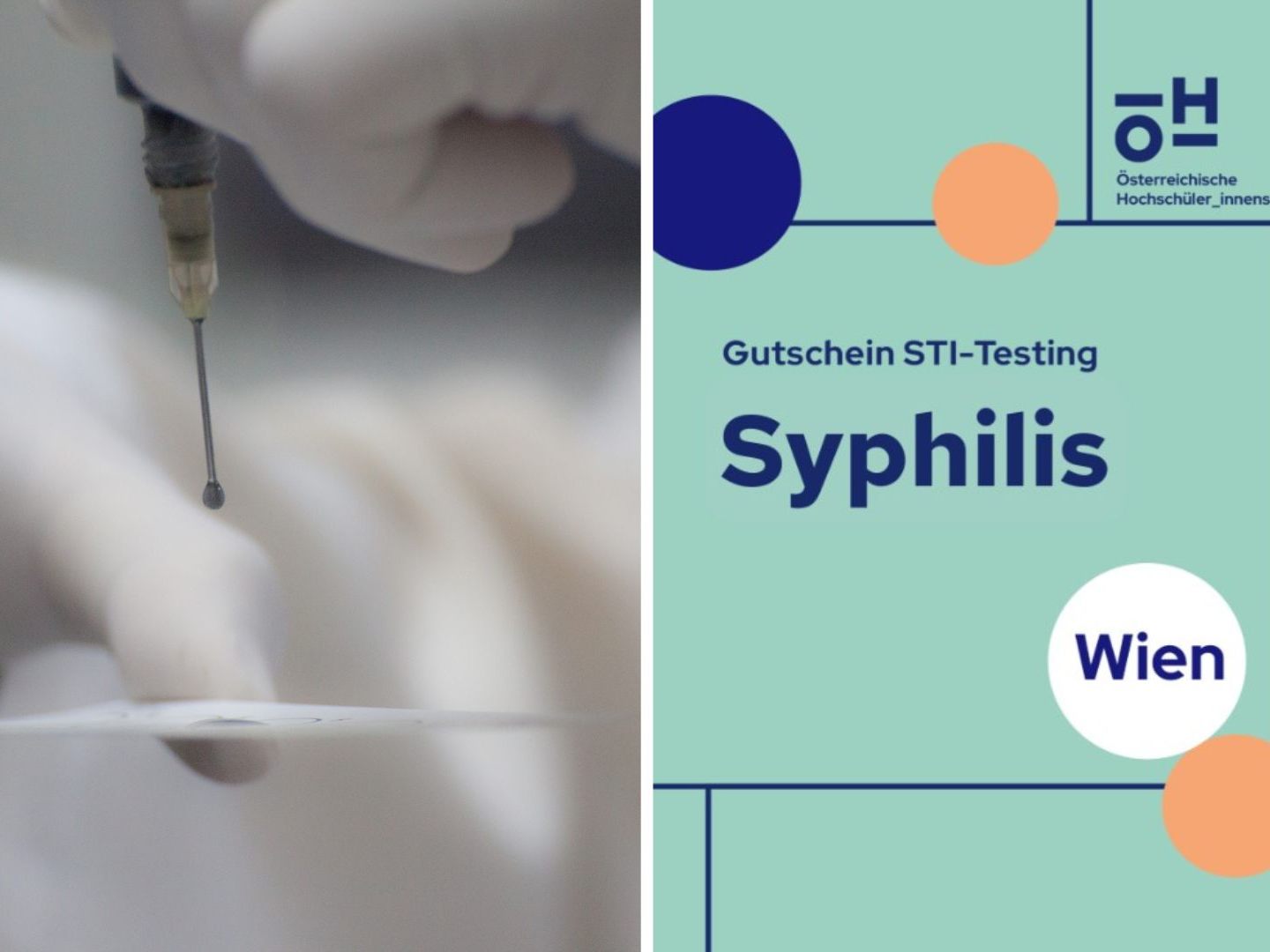 Die ÖH stellt kostenlose Tests für Studierende zur Verfügung, um sexuell übertragbare Krankheiten zu reduzieren.