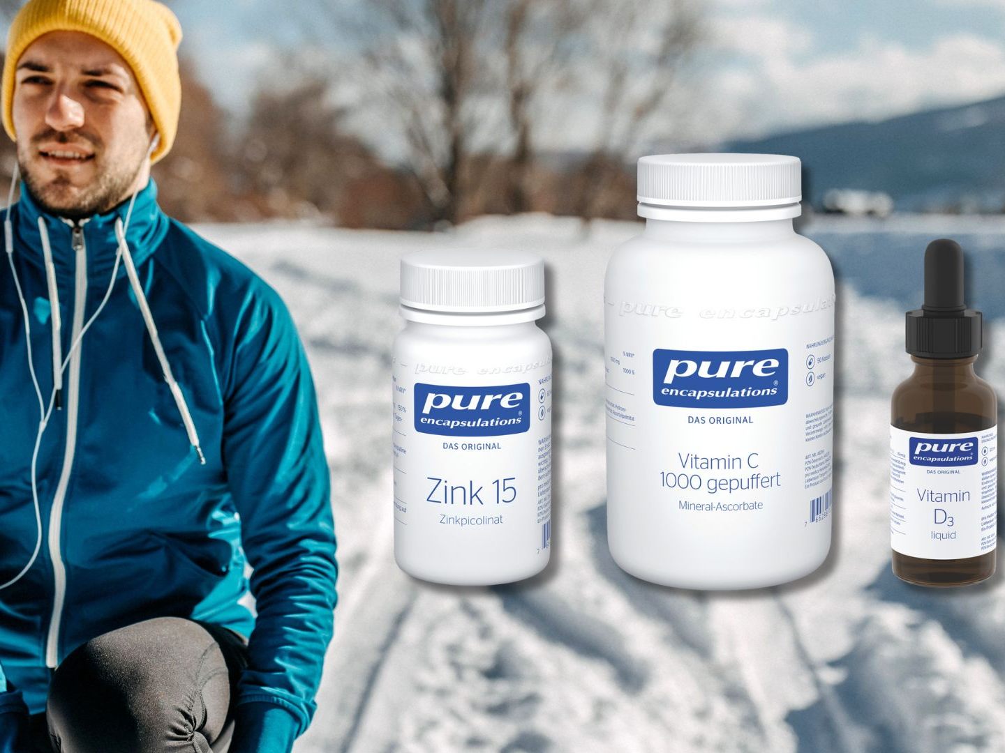 In der kalten Jahreszeit muss das Immunsystem besonders hart arbeiten. Pure Encapsulations bietet dabei Unterstützung.
