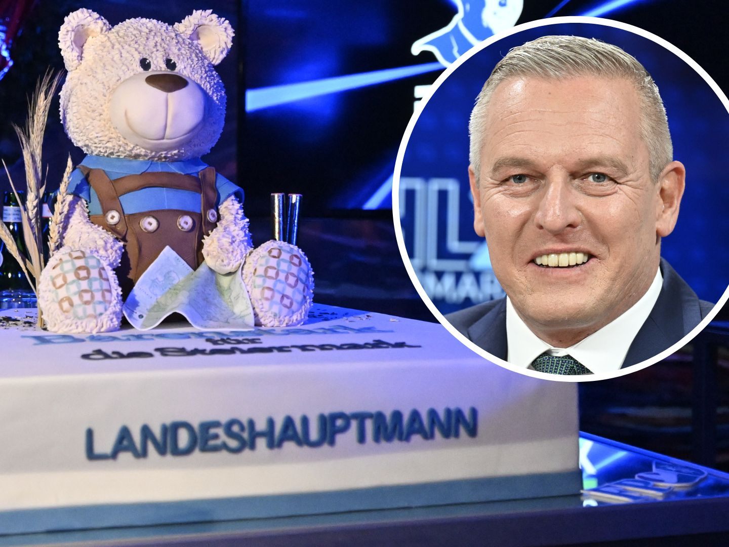 Für Kunasek wurde eine "Landeshauptmann"-Torte vorbereitet.