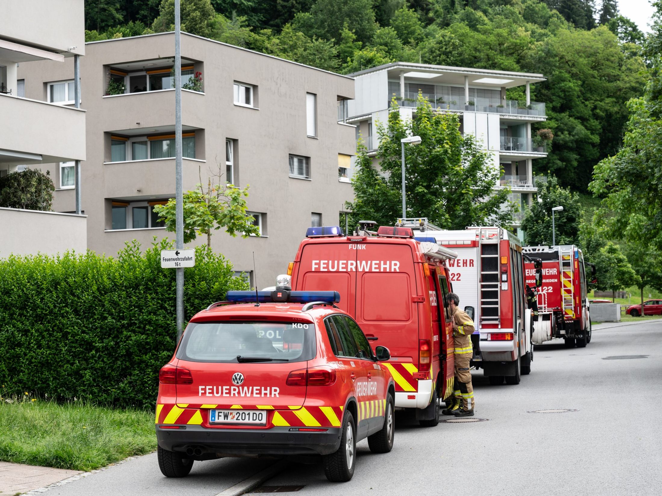 Kellerbrand in Bregenzer Oberstadt (Symbolbild)