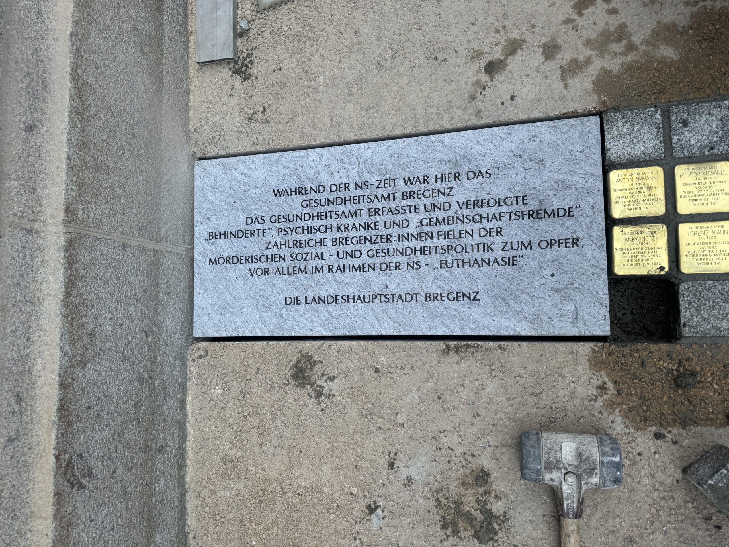 Stolpersteine bregenz