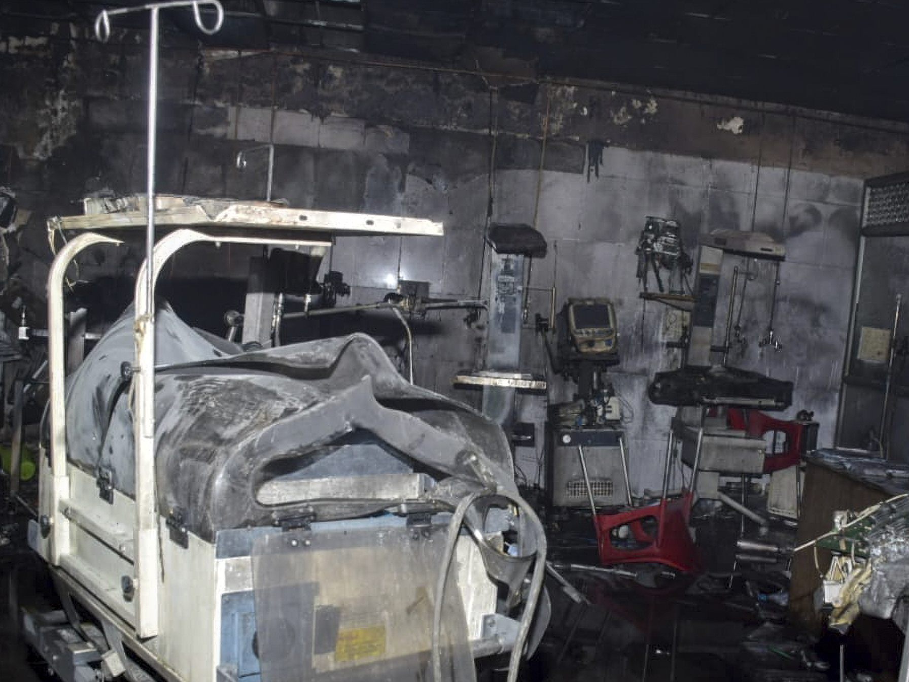 Zehn Neugeborene starben bei einem Krankenhaus-Feuer.