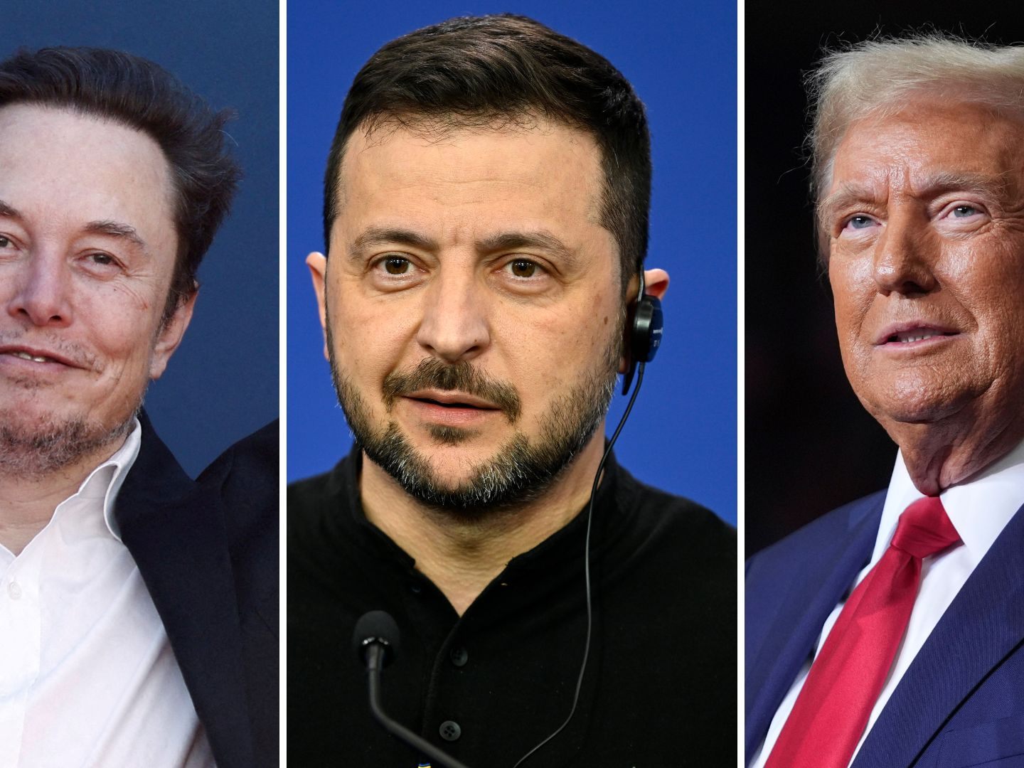 Überraschung für Selenskyj: Beim Telefonat mit Trump war plötzlich Musk in der Leitung. Überraschung für Selenskyj: Beim Telefonat mit Trump war plötzlich Musk in der Leitung.