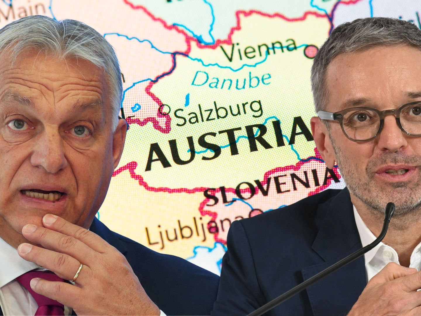 Orban und Kickl haben die "Wiener Erklärung" unterzeichnet. Orban und Kickl haben die "Wiener Erklärung" unterzeichnet.