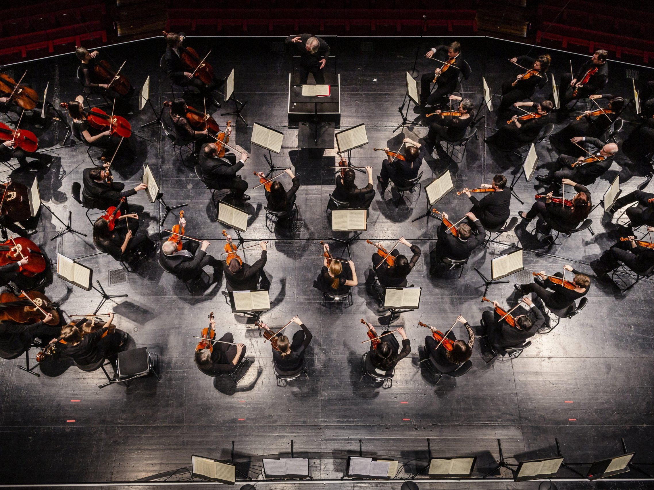 Das Symphonieorchester Vorarlberg im Festspielhaus Bregenz.