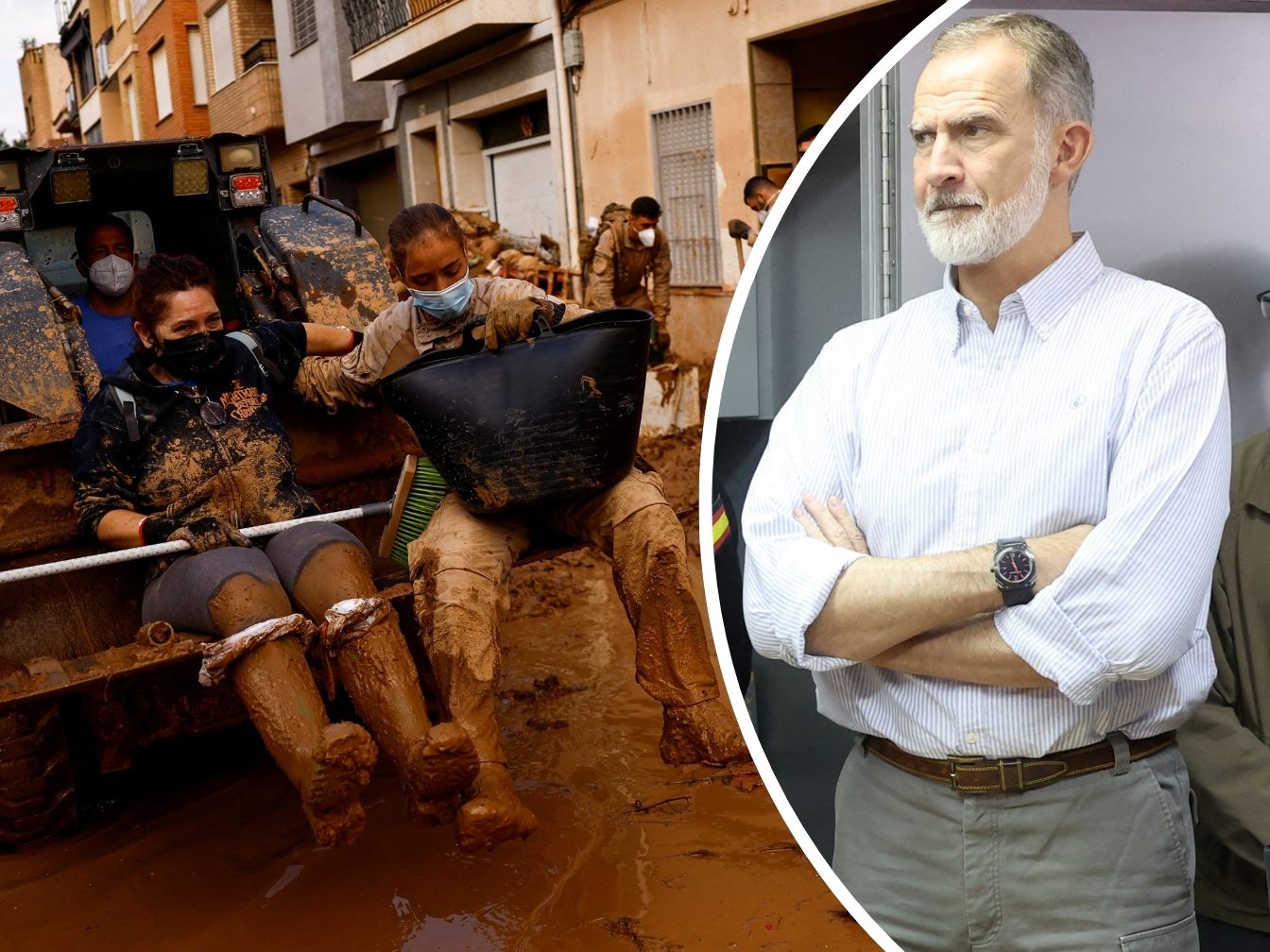 Viele Menschen noch vermisst - König Felipe VI. und Königin Letizia wollen Katastrophenregion besuchen.