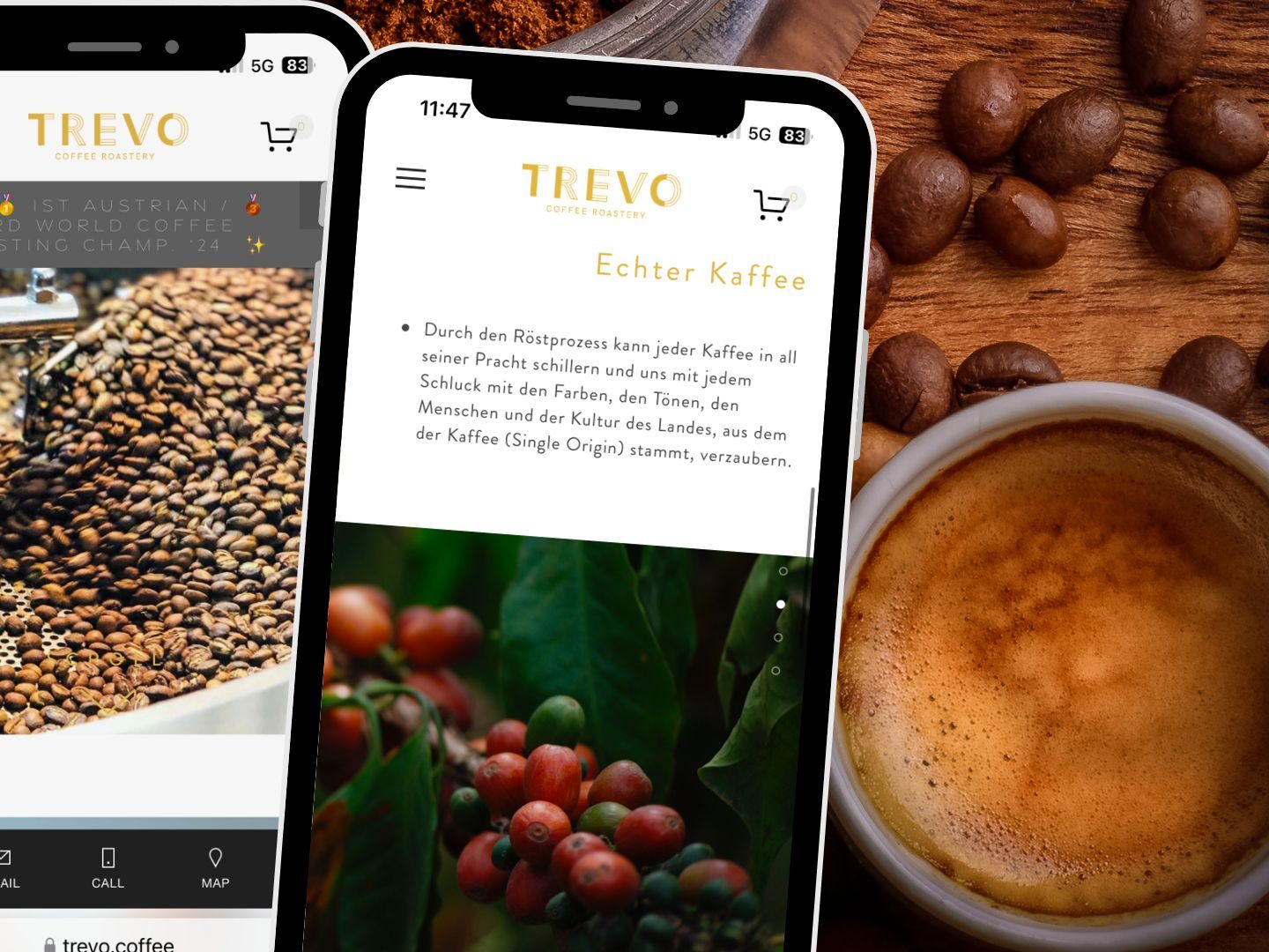 Die Trevo Coffee Roastery in Bezau verbindet die Kunst des Kaffeeröstens mit einem klaren Bekenntnis zu Nachhaltigkeit und Regionalität.
