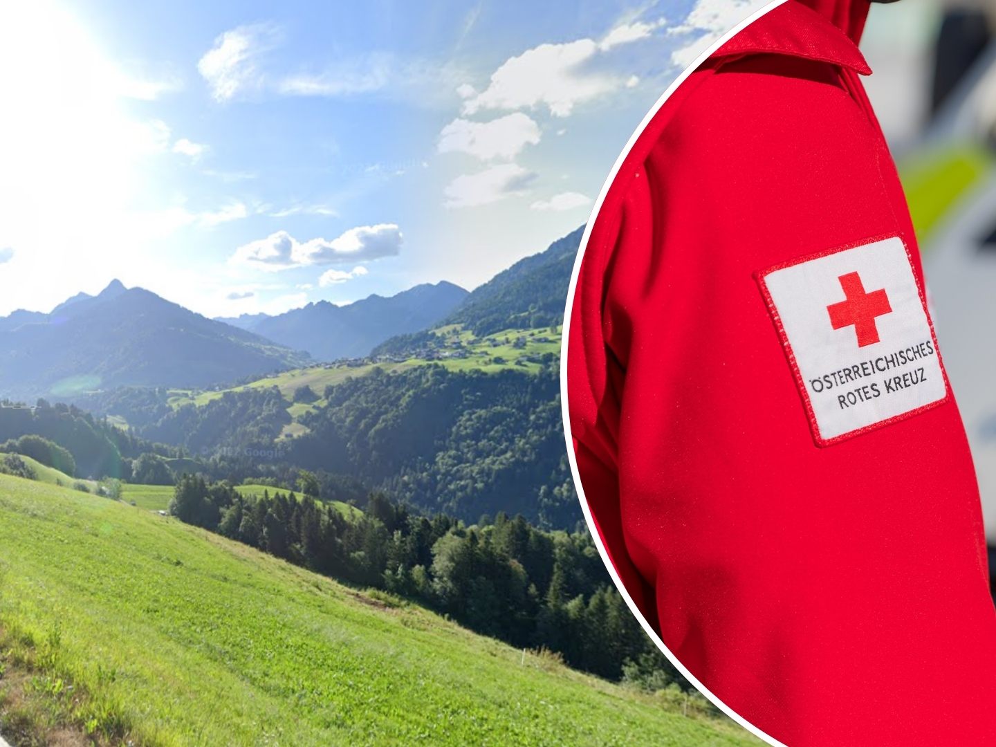Verkehrsunfall in Fahrtrichtung Ludesch: Schwangere Frau und Kind schwer verletzt (Symbolbild)