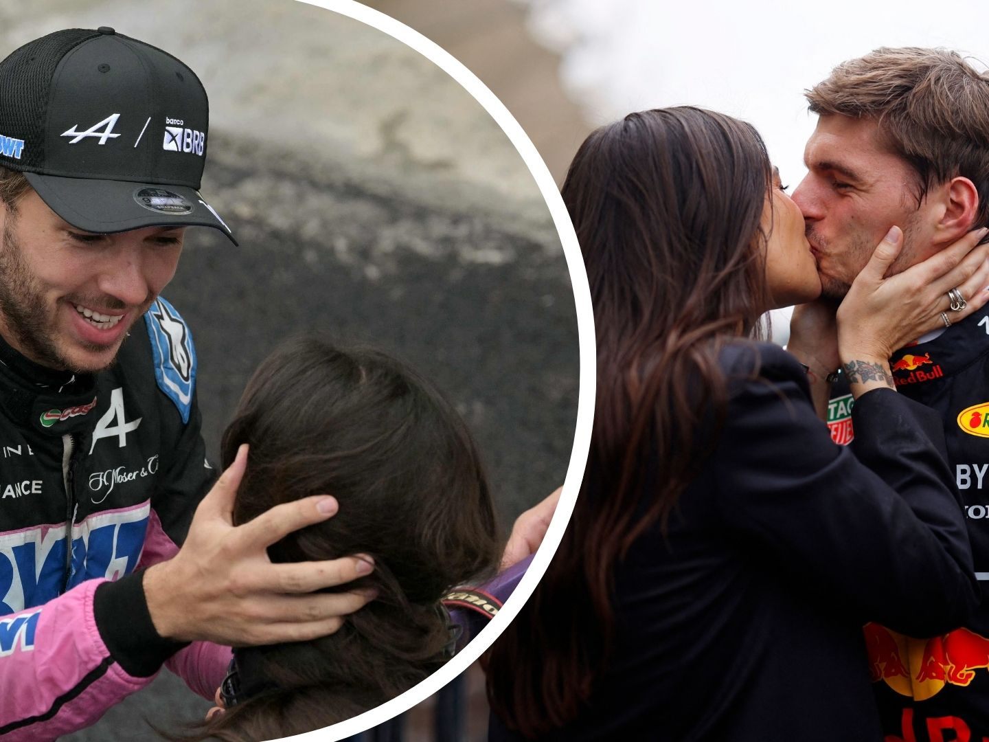 Max Verstappen und Pierre Gasly Max Verstappen und Pierre Gasly