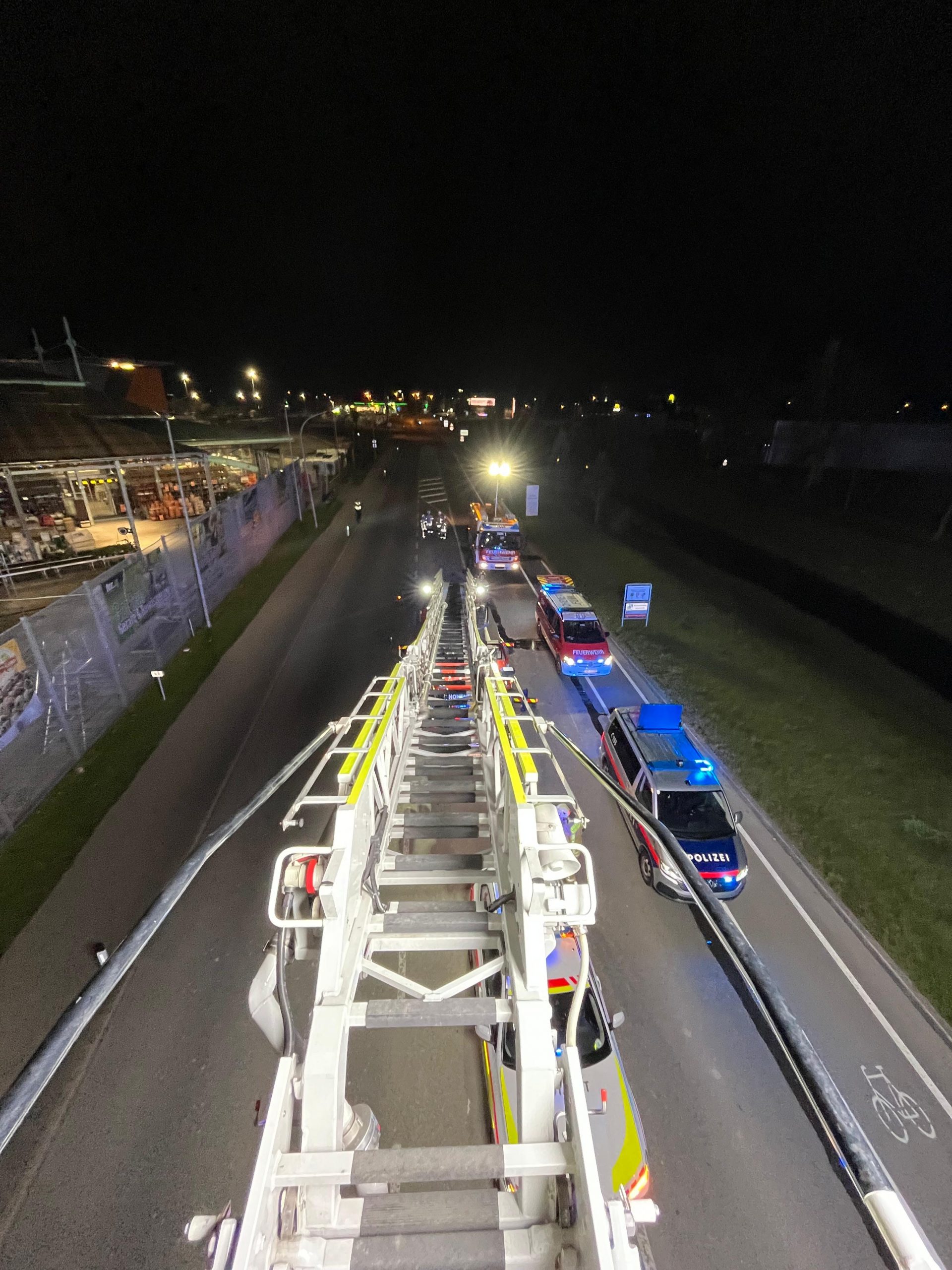 Schwerer Unfall in Hohenems am Montagabend.
