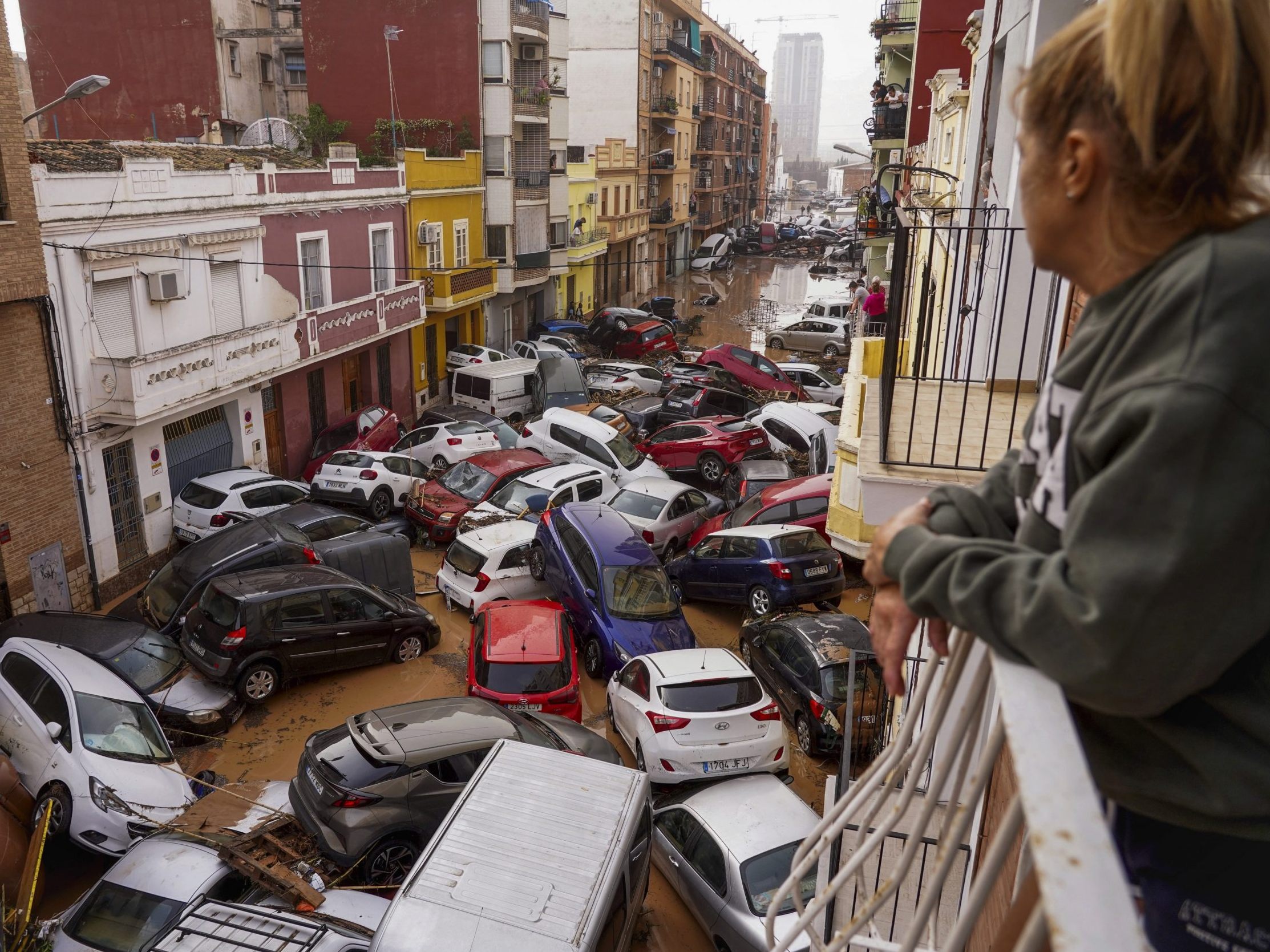 Die Folgen der Unwetter in Spanien sind verheerend. Die Folgen der Unwetter in Spanien sind verheerend.