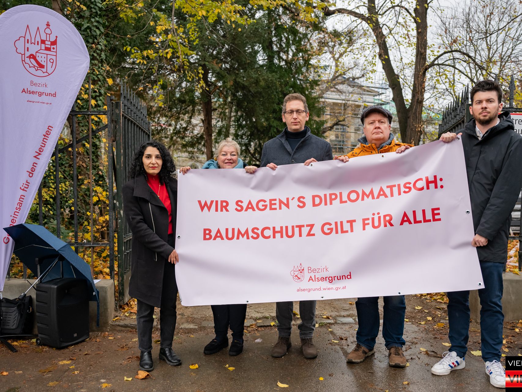 28112024 SPÖ Alsergrund Medientermin Stadt Wien -Baumschutz gilt für alle