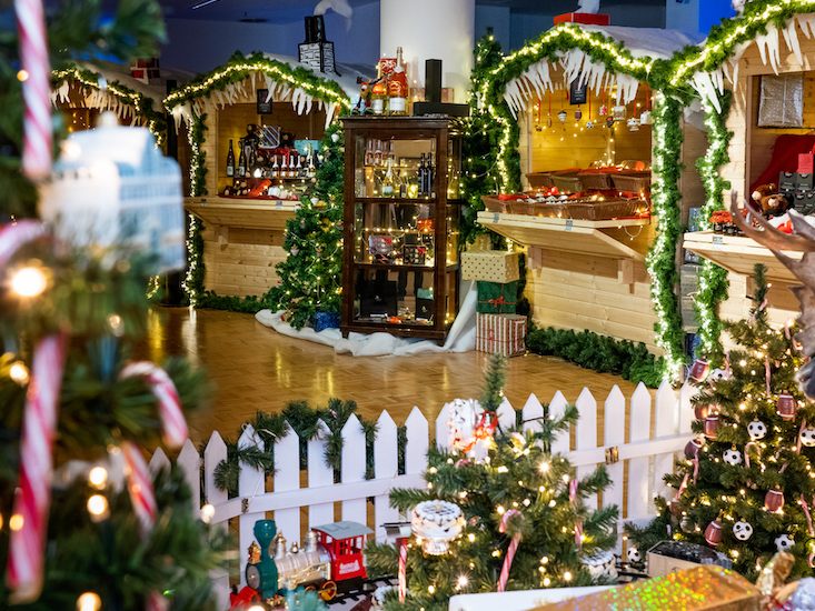 Santa´s XMAS Factory im Vienna Marriott Hotel.