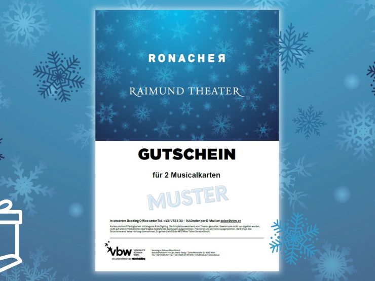 Heute werden Musical-Gutscheine für das Ronacher und Raimund Theater im VIENNA.at-Adventkalender verlost.