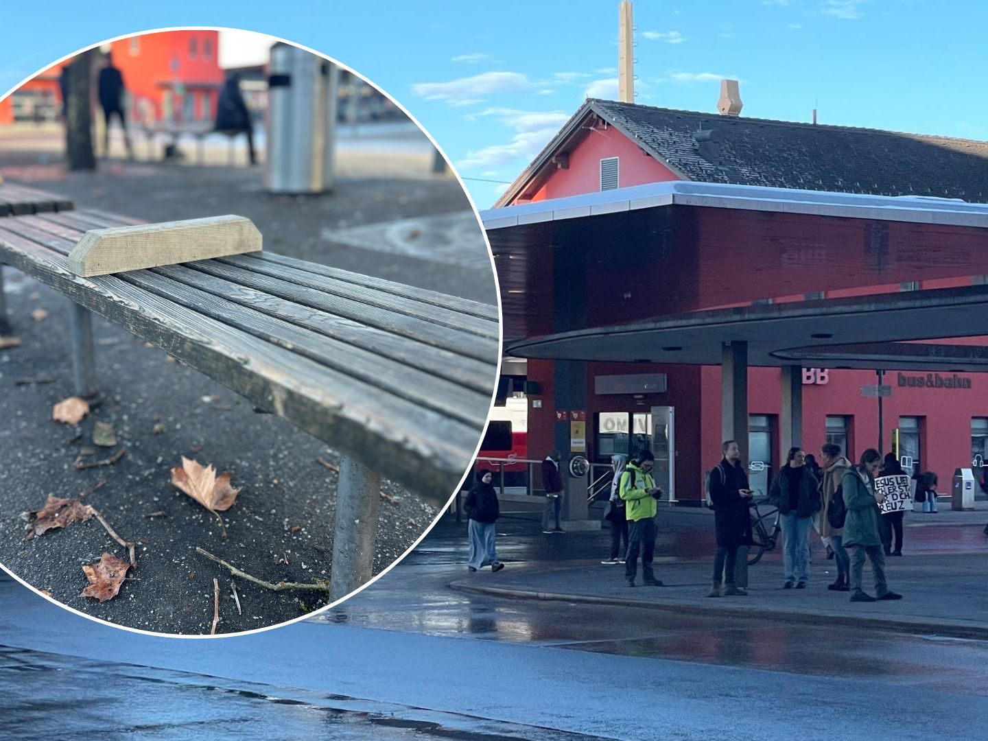 Neue Maßnahmen beim Bahnhof Neue Maßnahmen beim Bahnhof